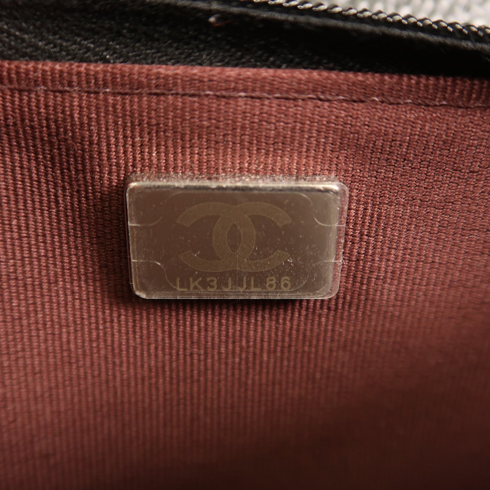 CHANEL 牛皮皮革WOC Wallet On Chain銀扣鏈帶肩背袋