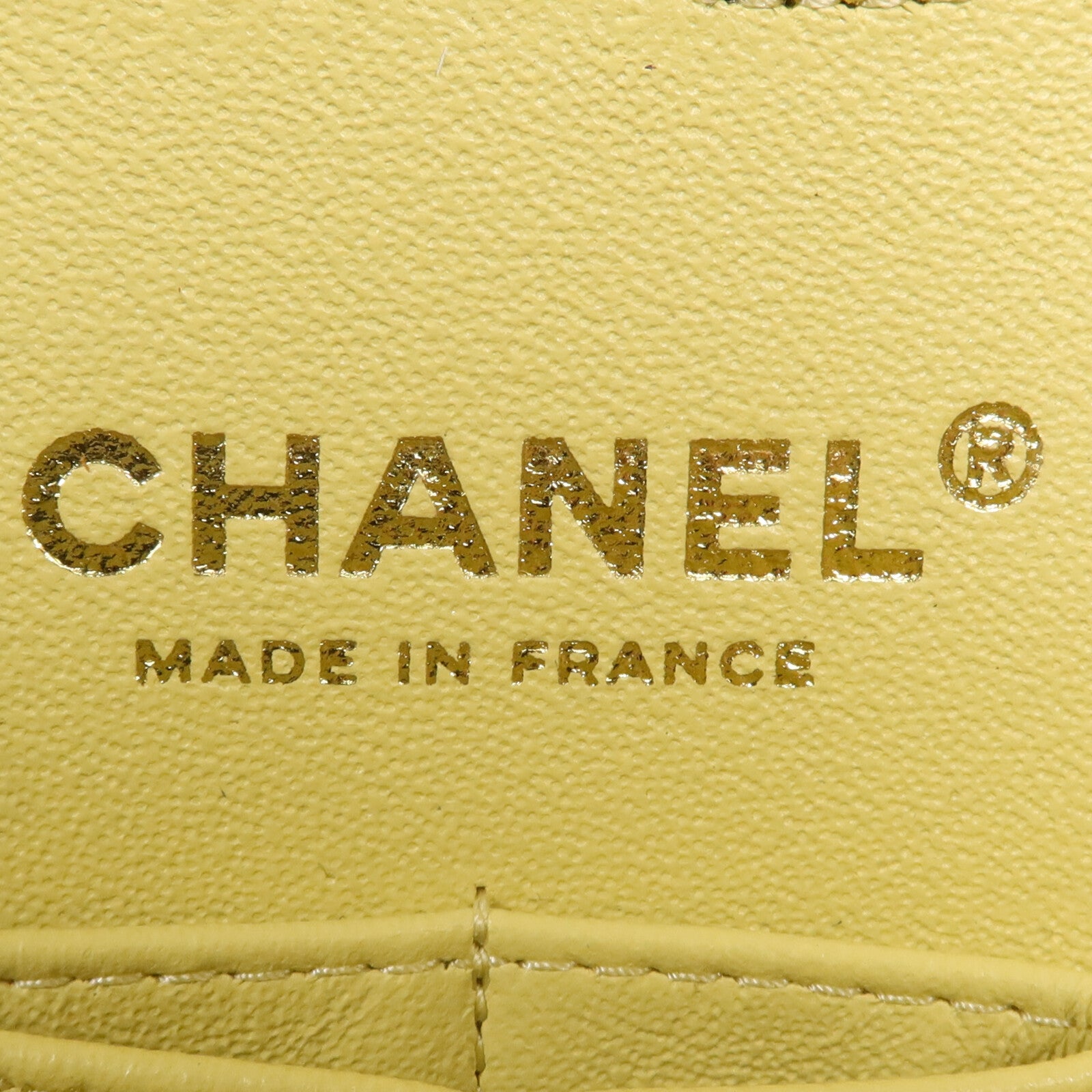 CHANEL 牛皮皮革Classic 23金扣鏈帶肩背袋