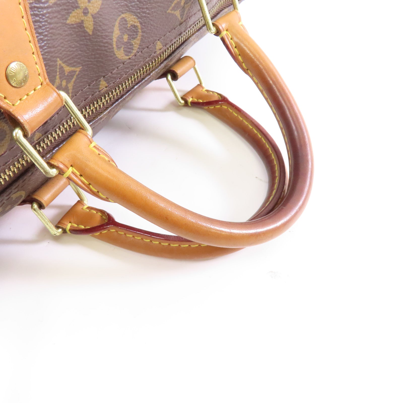 LOUIS VUITTON 【激減優惠】Monogram Speedy 30金扣手挽袋棕色