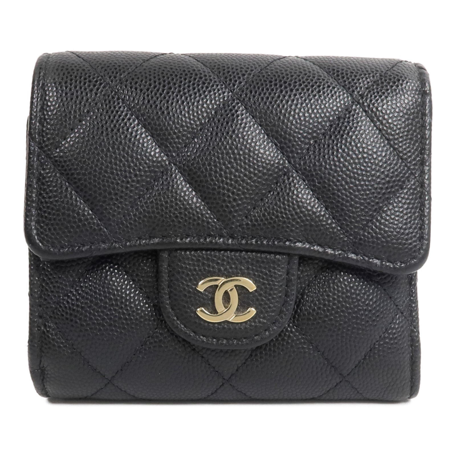 CHANEL 牛皮皮革Classic Small Flap Wallet錢包