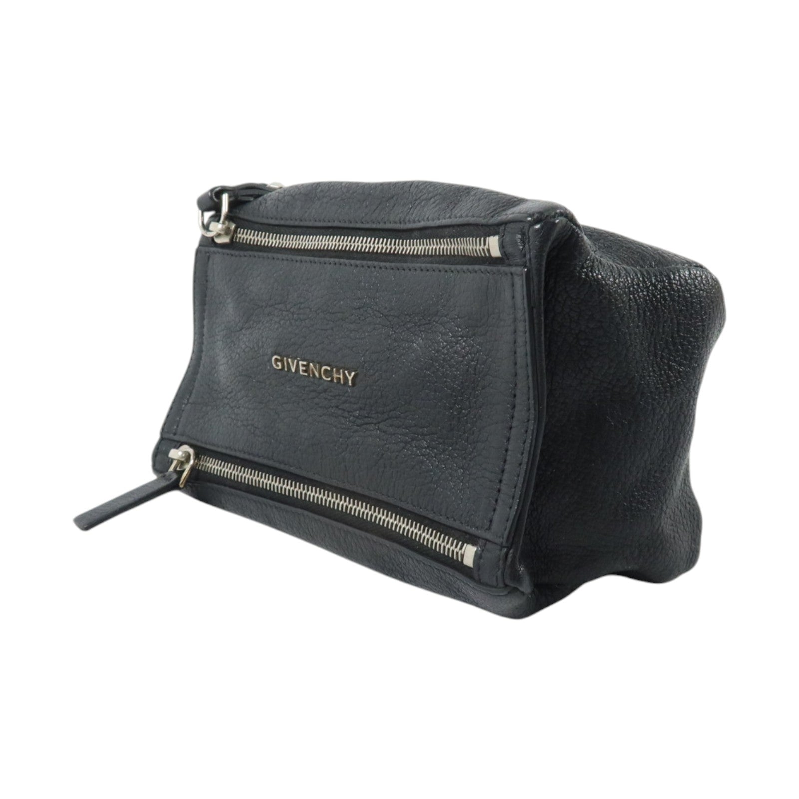 GIVENCHY 牛皮皮革Pandora Wristlet Pouch銀扣手拿包