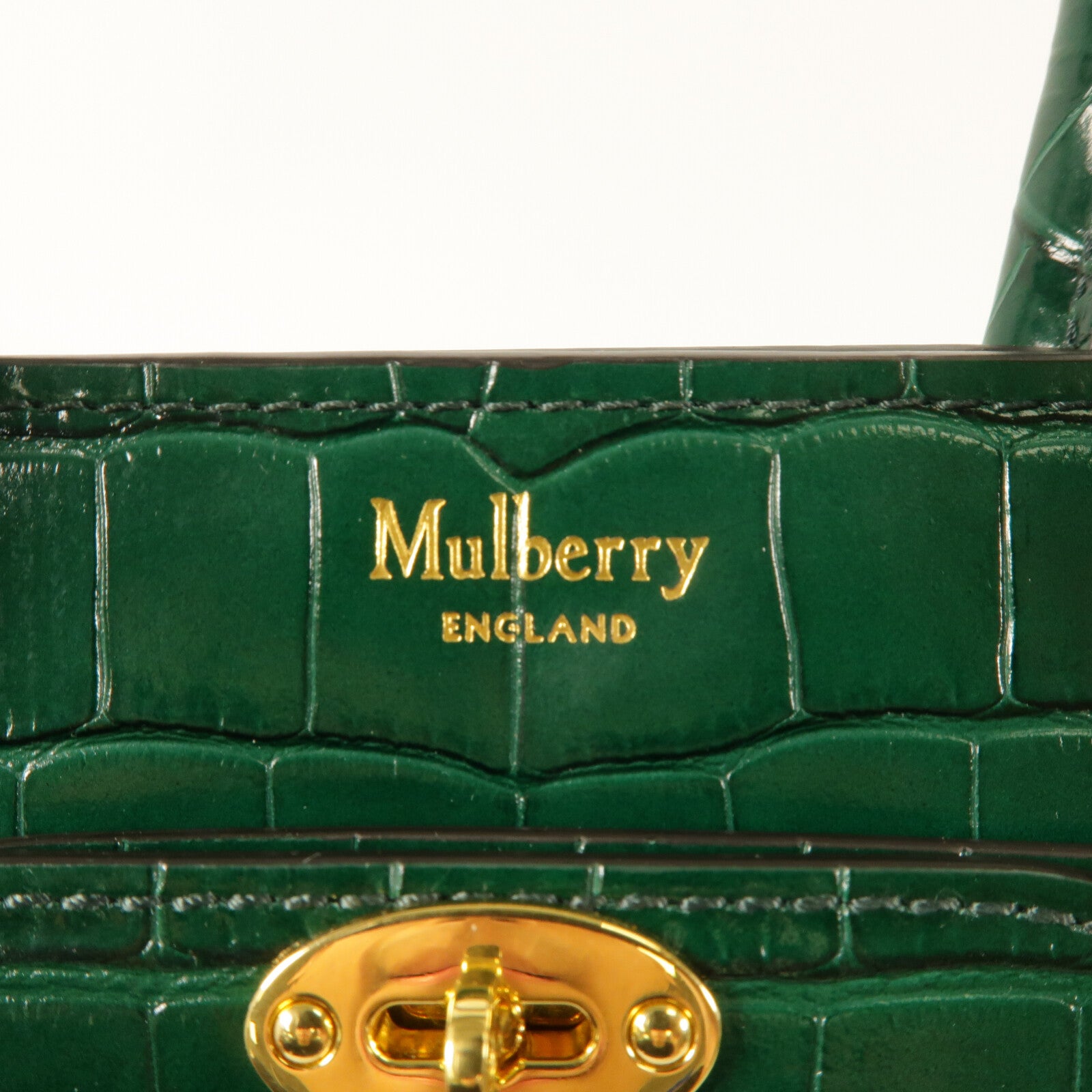 MULBERRY 牛皮皮革Shoulder Bag鏈帶肩背袋