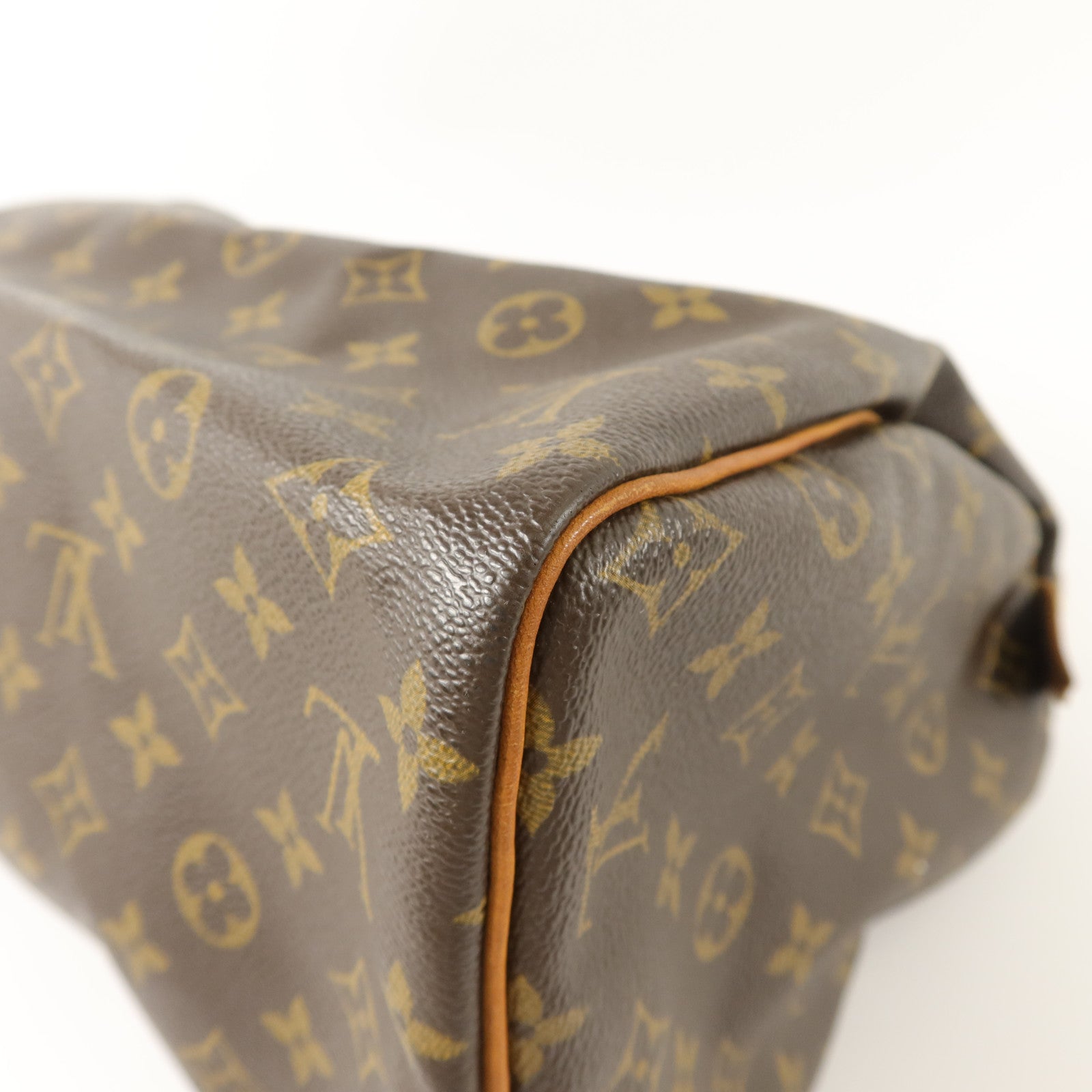 LOUIS VUITTON Monogram Speedy 30金扣手挽袋