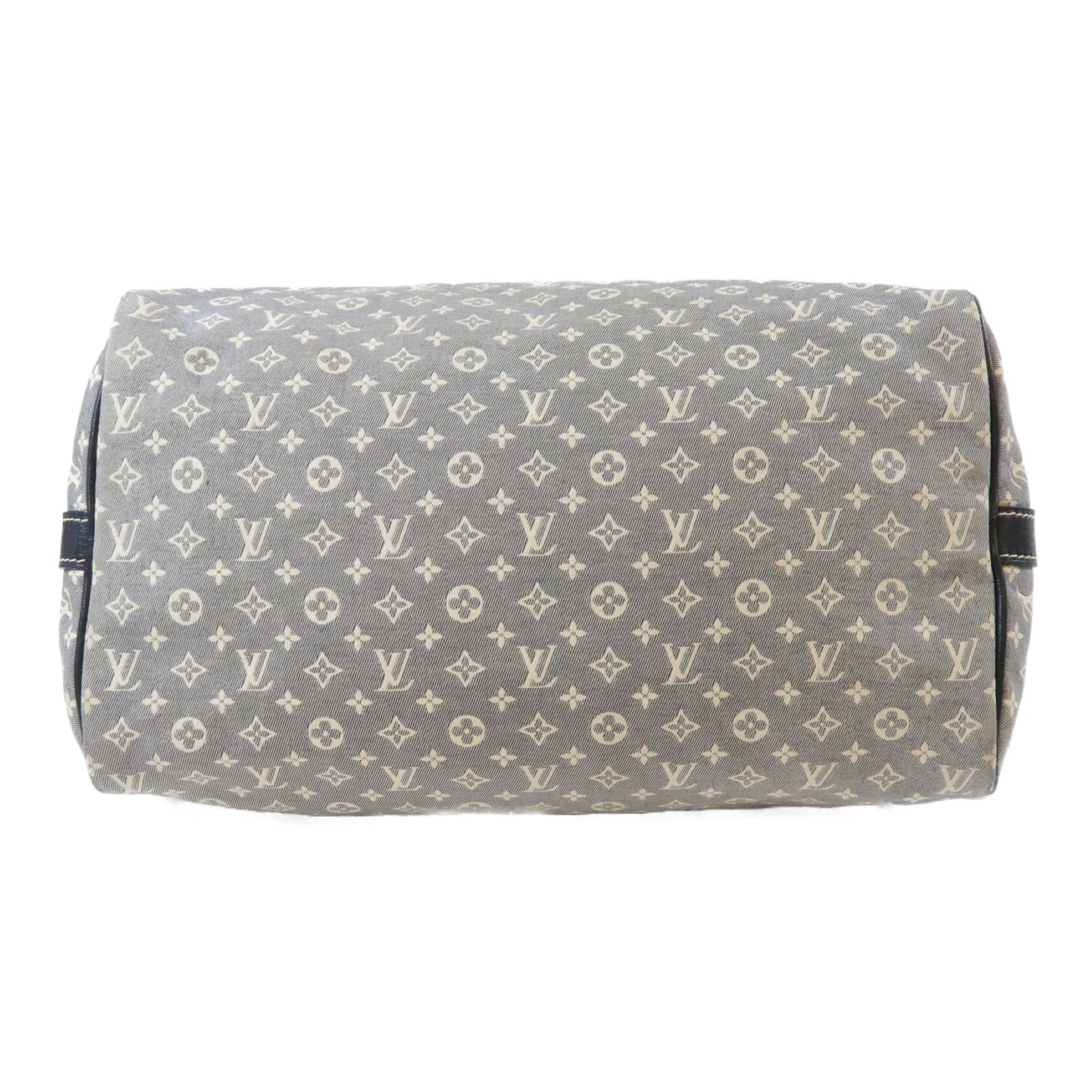 LOUIS VUITTON Monogram Idylle Speedy金扣手挽肩背兩用袋灰色/藍色