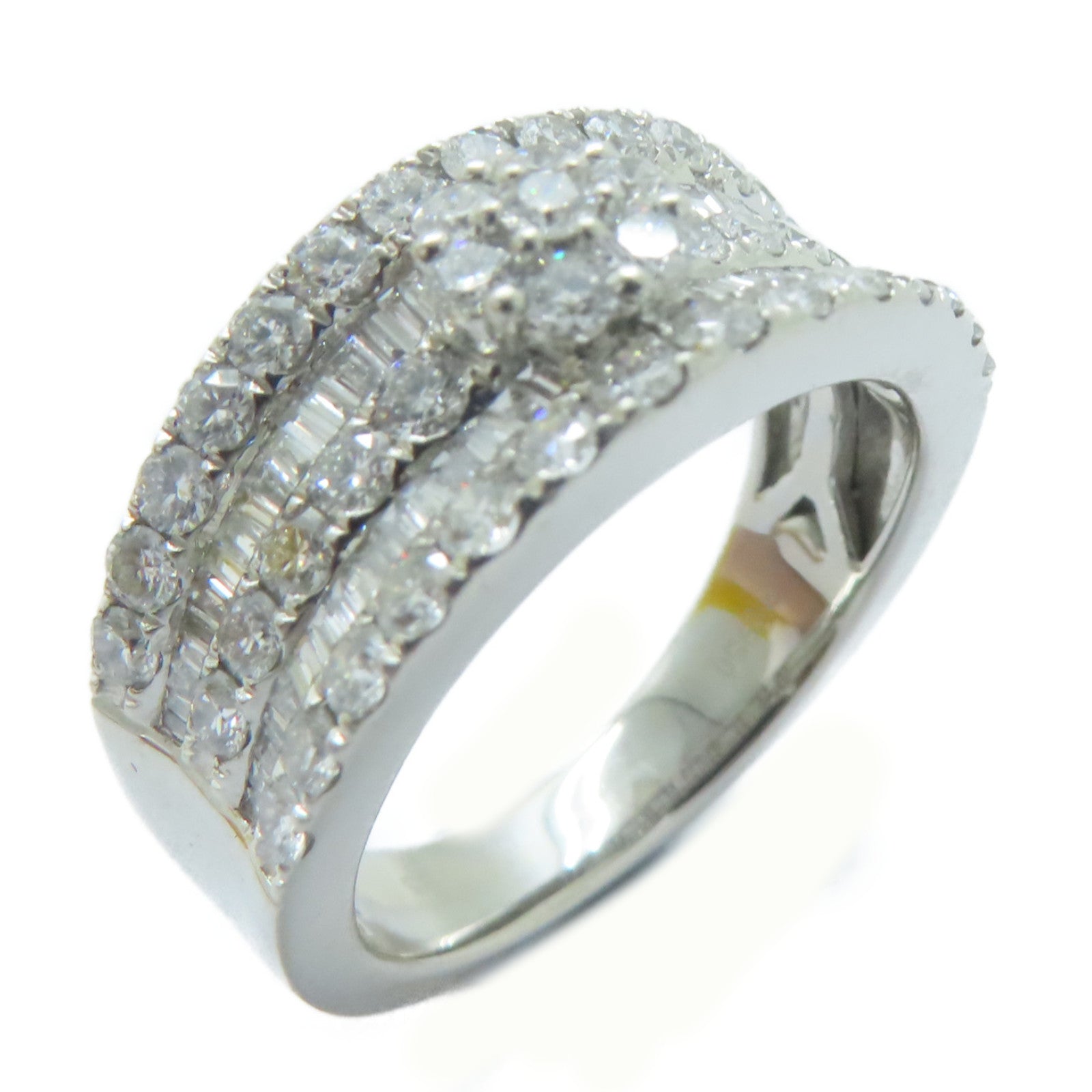 JEWELRY PT950鉑金Diamond Ring1.35ct鑚石戒指US#7.25