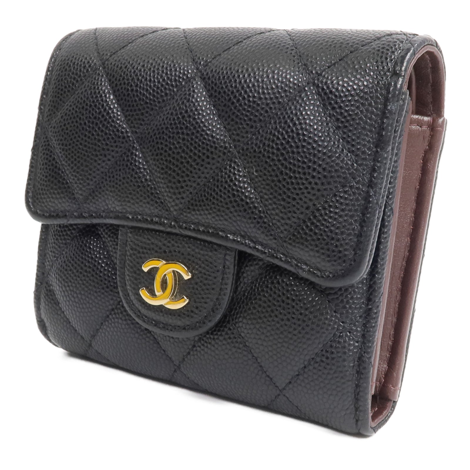 CHANEL 牛皮皮革Classic Small Flap Wallet錢包