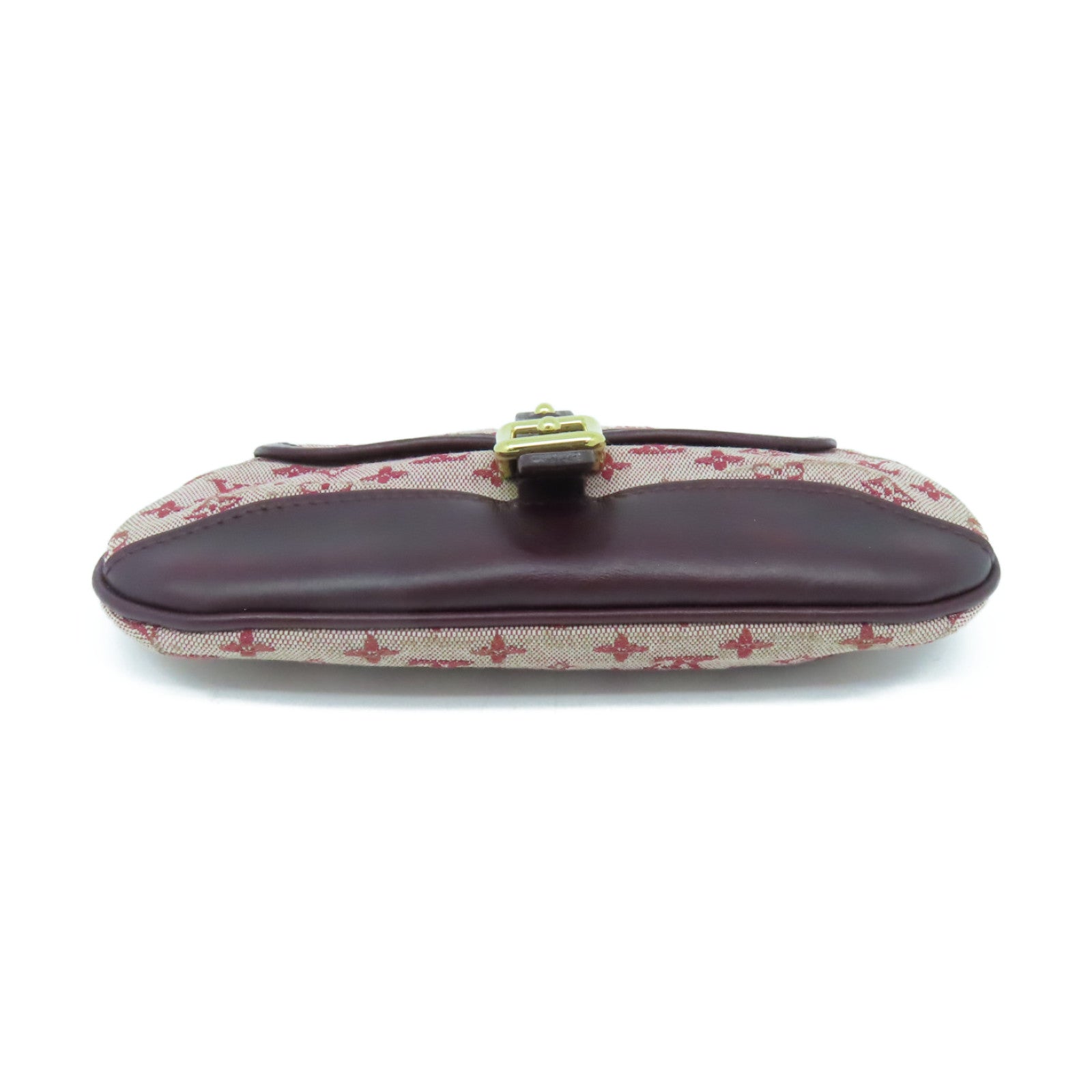LOUIS VUITTON 【清倉大減價】Monogram Mini An Sophie Pouch金扣手拿包紅色/啡色