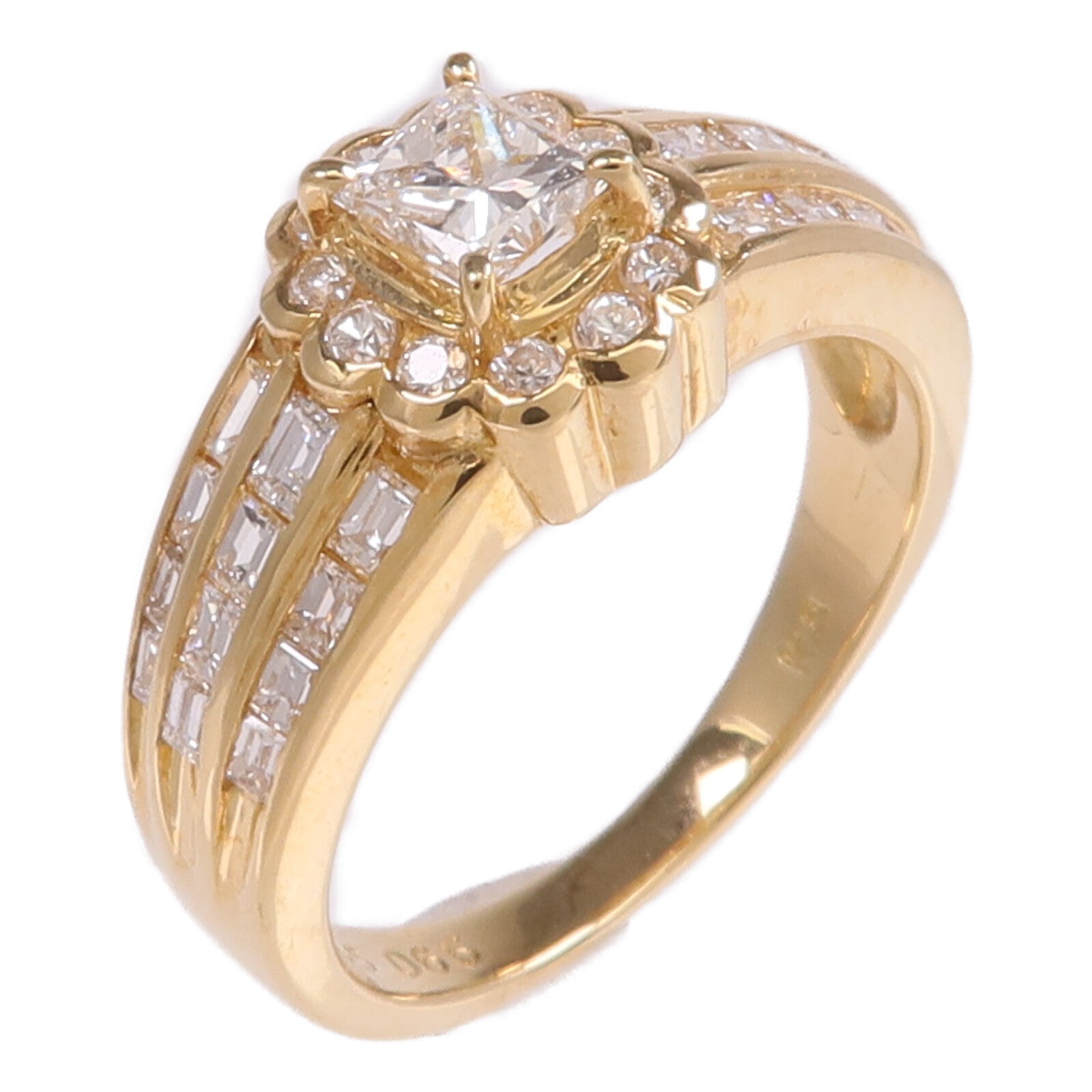 JEWELRY 18K黃金Diamond Ring鑽石戒指US#5.75