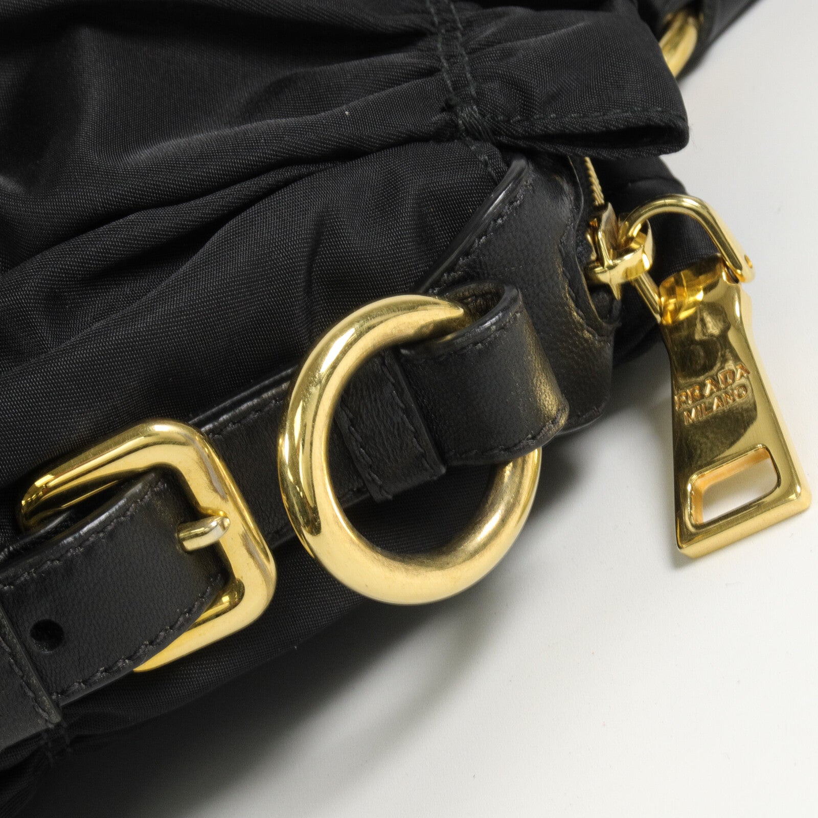 PRADA 尼龍Tessuto Gaufre 2 Way手挽肩背兩用袋