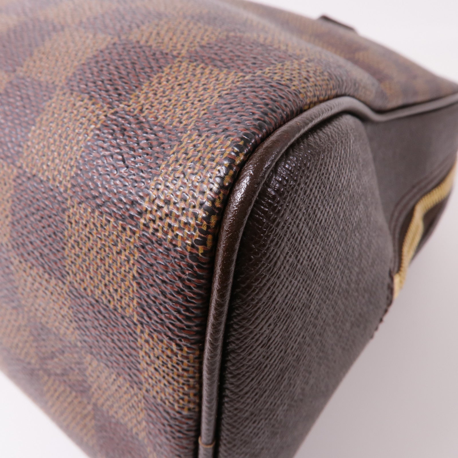 LOUIS VUITTON Damier Brera金扣手挽袋