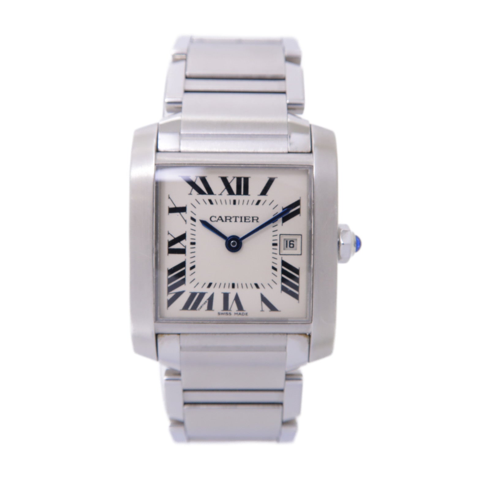CARTIER 不鏽鋼Tank Francaise Quartz Watch手錶