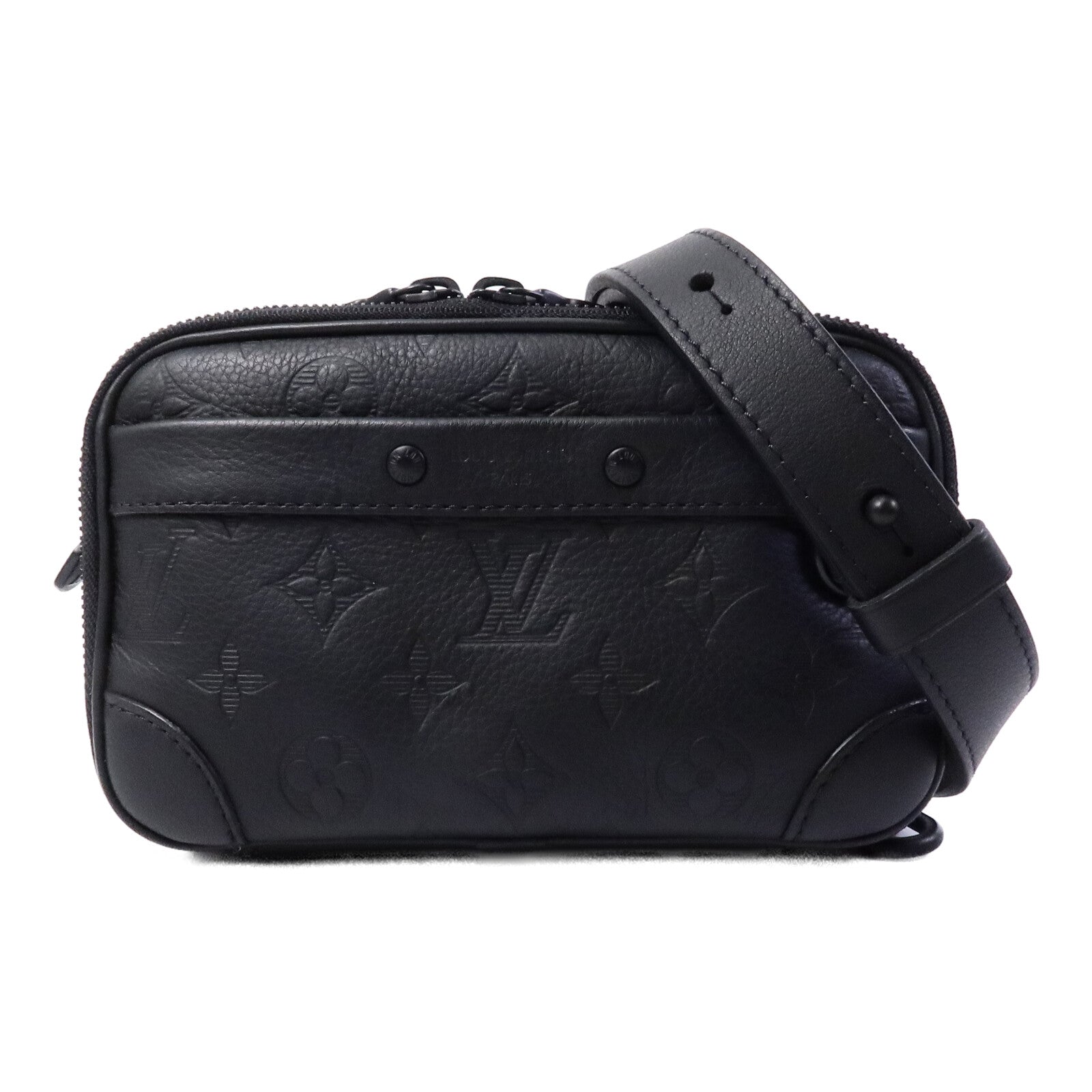 LOUIS VUITTON Monogram Shadow Alpha Wearable Wallet肩背袋