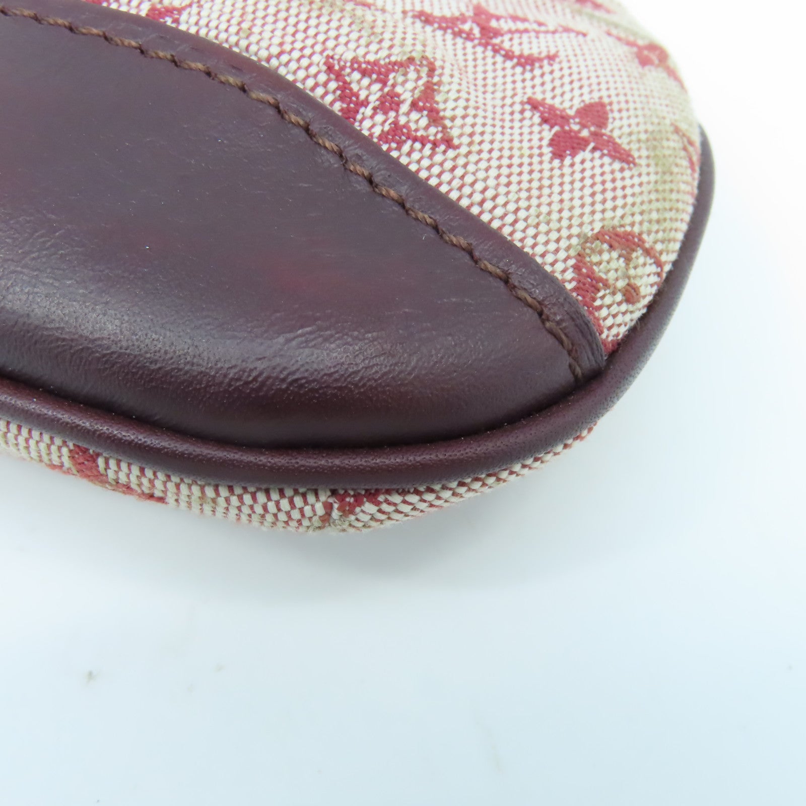 LOUIS VUITTON 【清倉大減價】Monogram Mini An Sophie Pouch金扣手拿包紅色/啡色