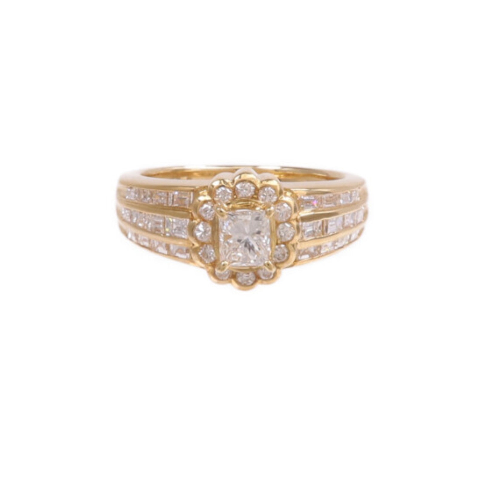 JEWELRY 18K黃金Diamond Ring鑽石戒指US#5.75