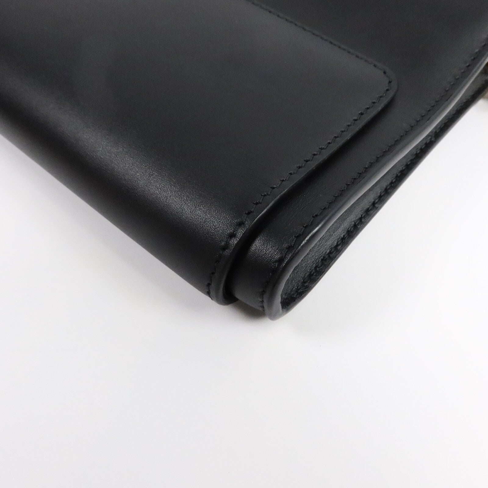BALENCIAGA 牛皮皮革Bel Air Small Clutch On Strap鏈帶肩背袋