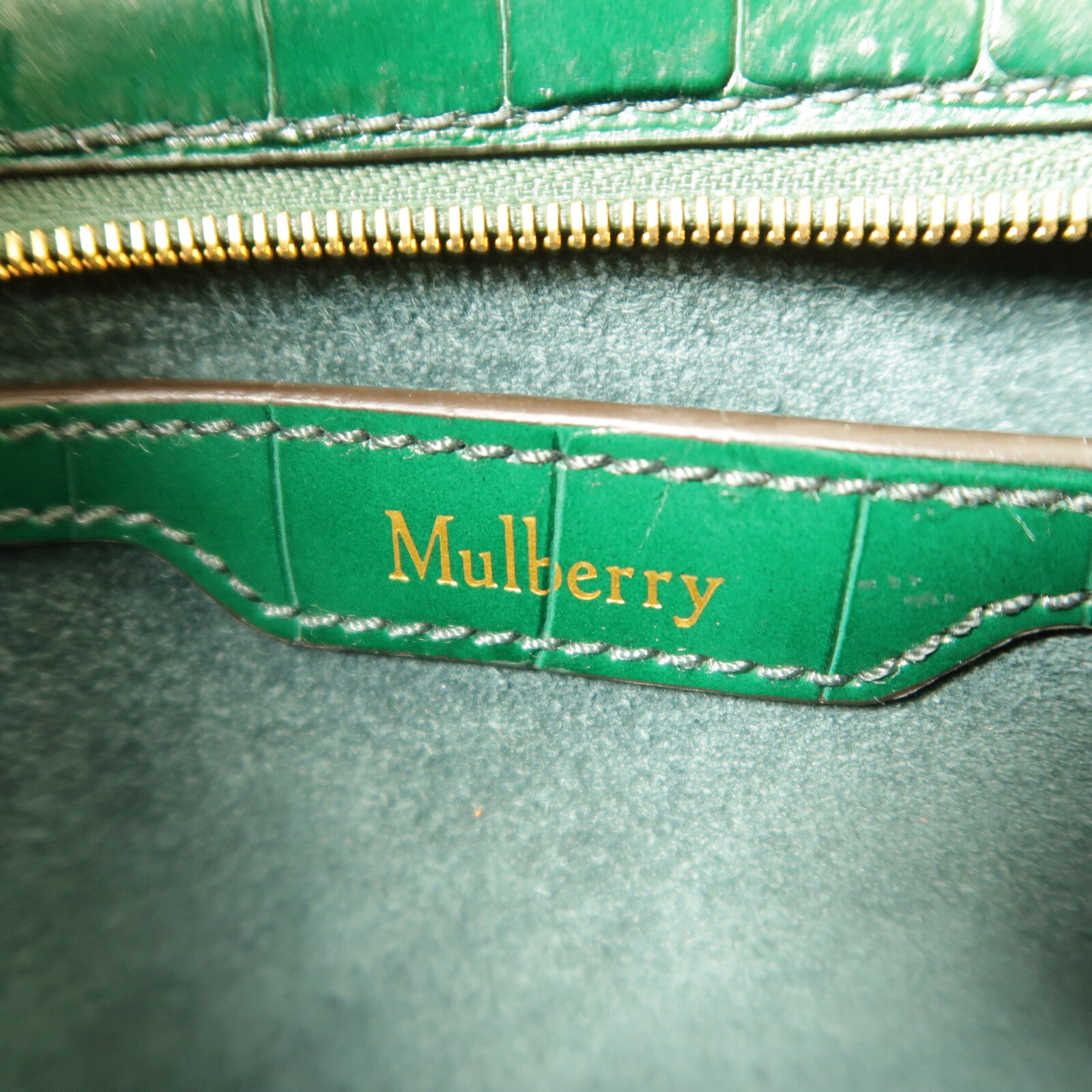 MULBERRY 牛皮皮革Shoulder Bag鏈帶肩背袋