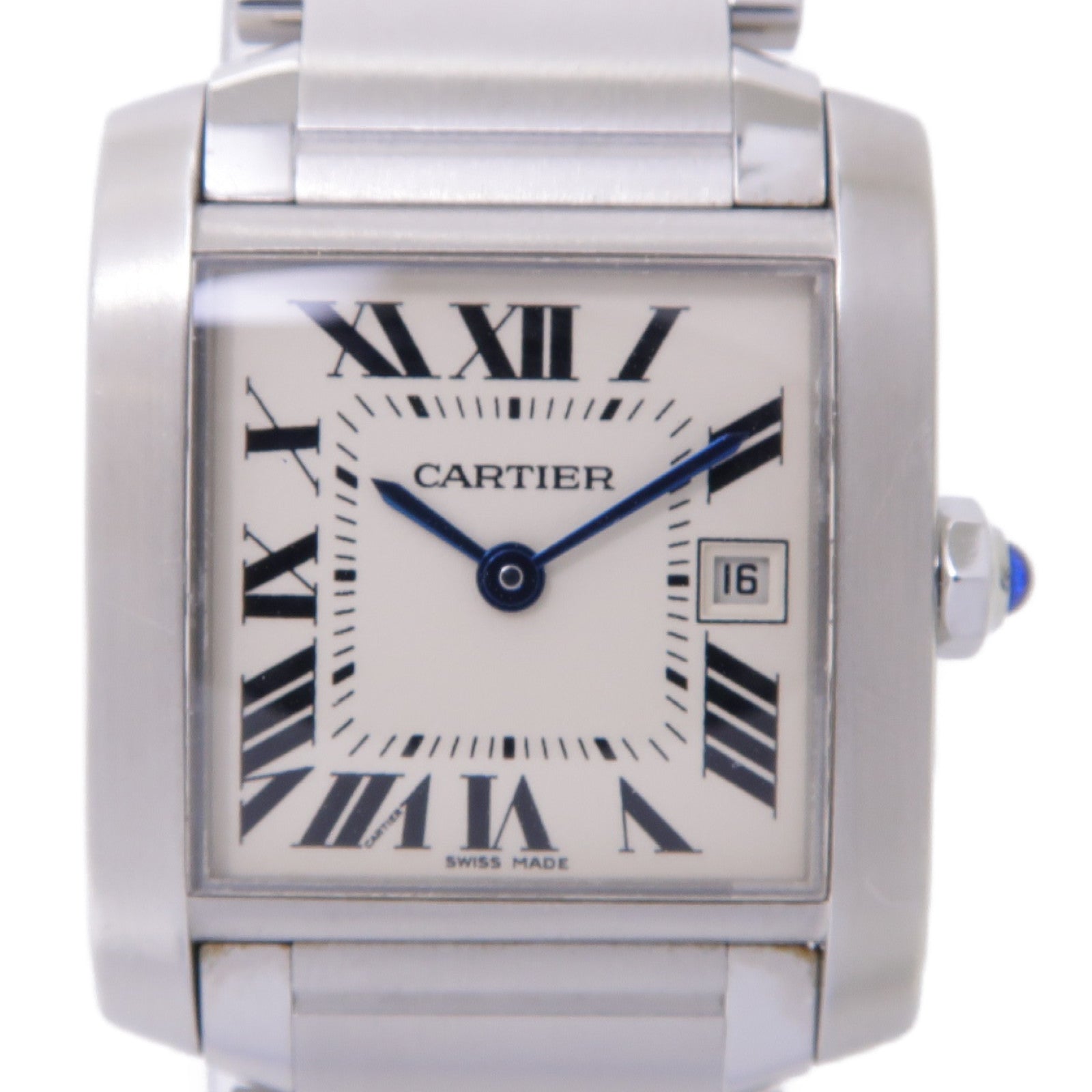 CARTIER 不鏽鋼Tank Francaise Quartz Watch手錶