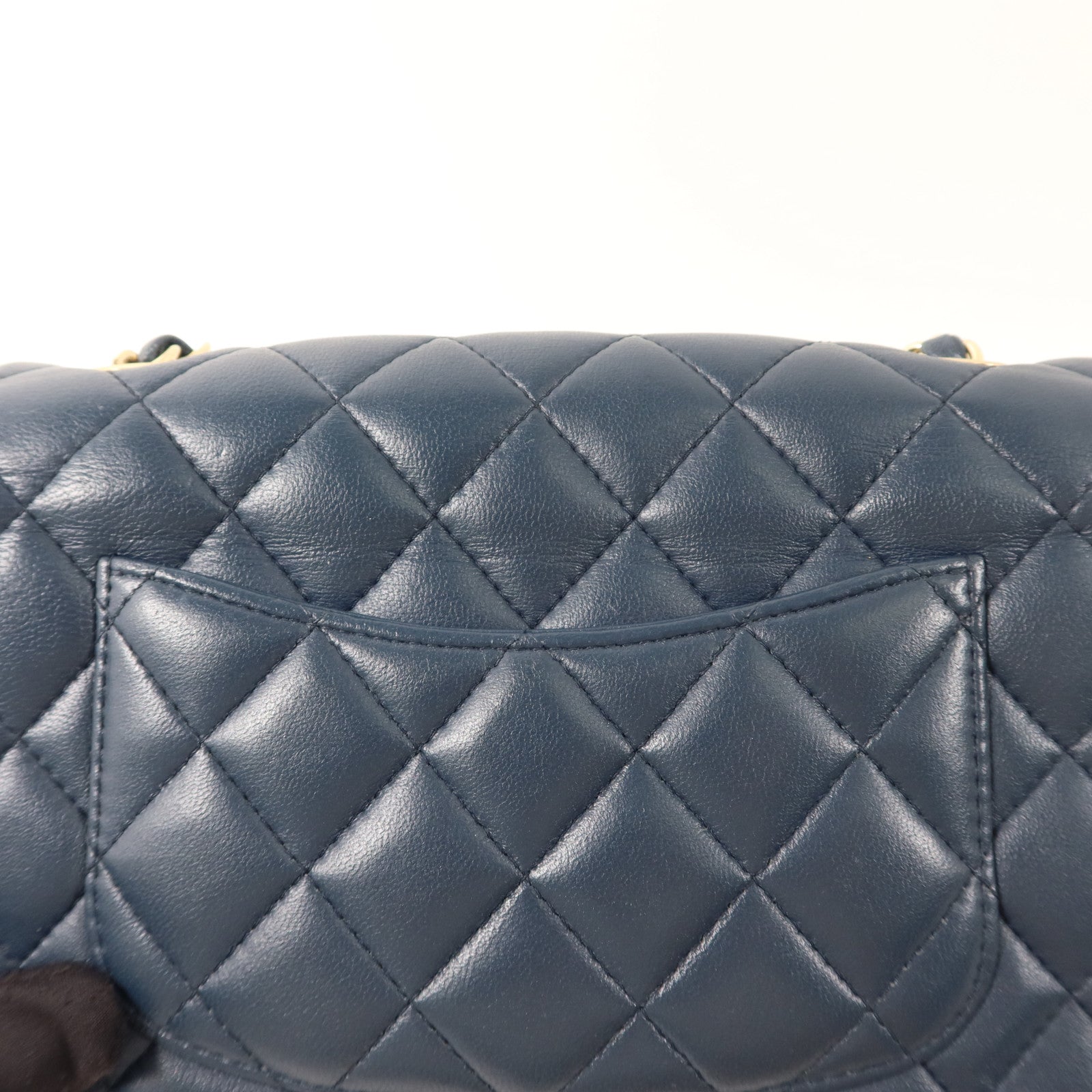 CHANEL 羊皮皮革Mini Classic 20金扣鏈帶肩背袋