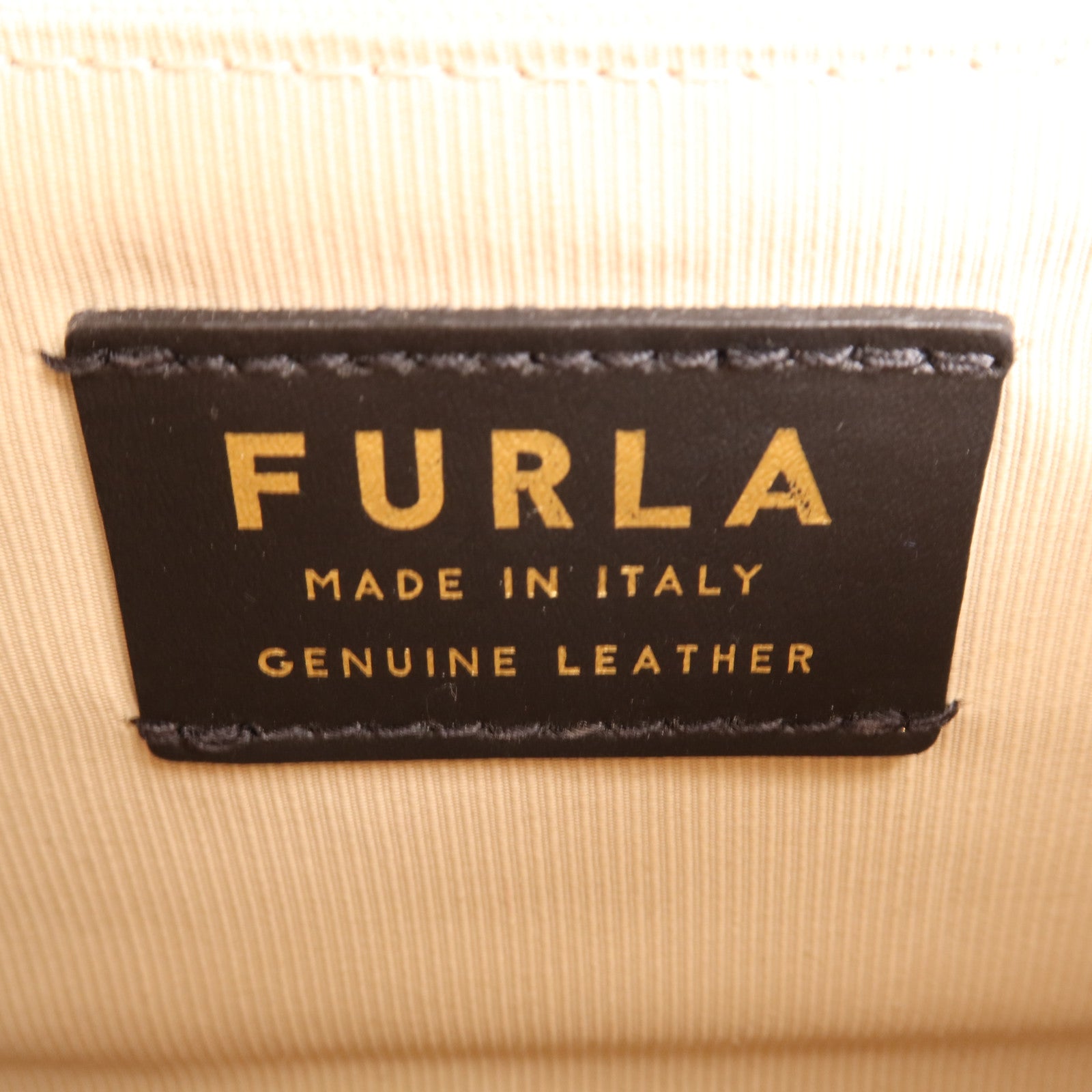Furla 羊皮皮革1927 Opera金扣手挽肩背兩用袋