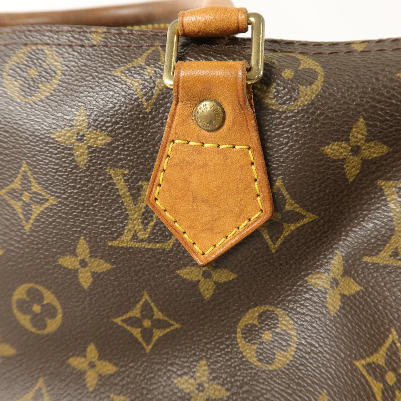 LOUIS VUITTON Monogram Speedy 30金扣手挽袋
