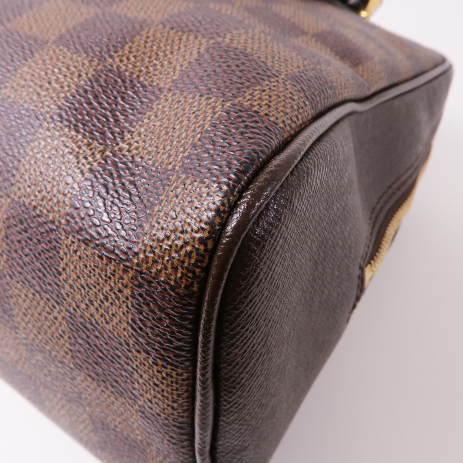 LOUIS VUITTON Damier Brera金扣手挽袋