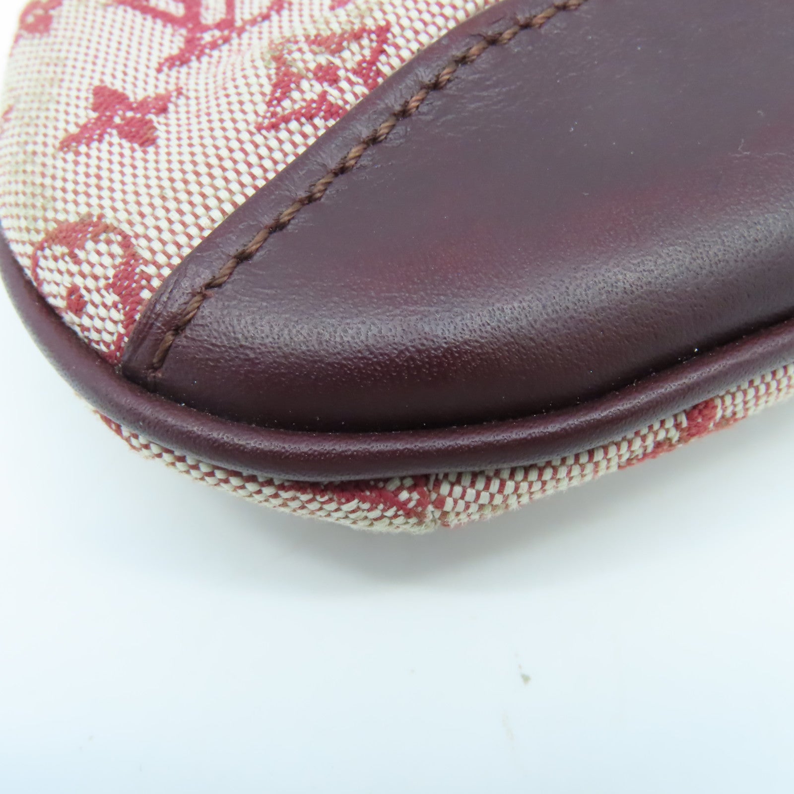 LOUIS VUITTON 【清倉大減價】Monogram Mini An Sophie Pouch金扣手拿包紅色/啡色