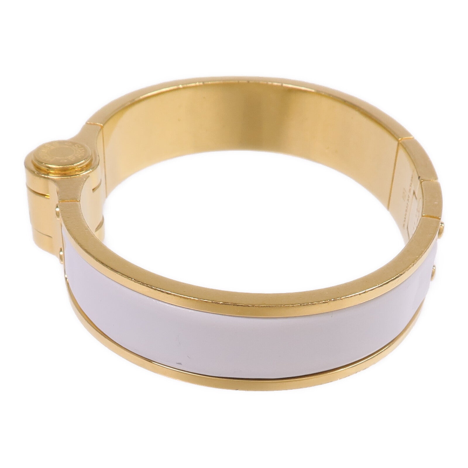 HERMES 【激減優惠】金屬/琺瑯Charniere Bracelet手鐲