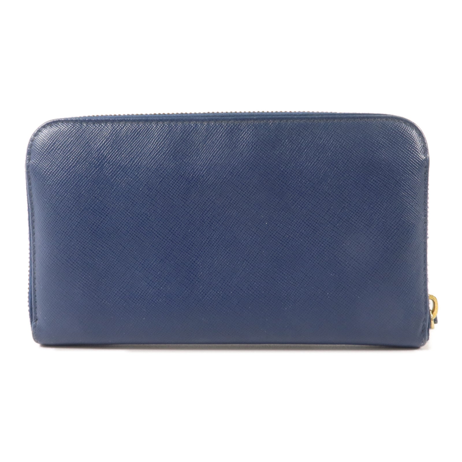 PRADA Saffiano皮革Round Zippy Long Wallet長錢包
