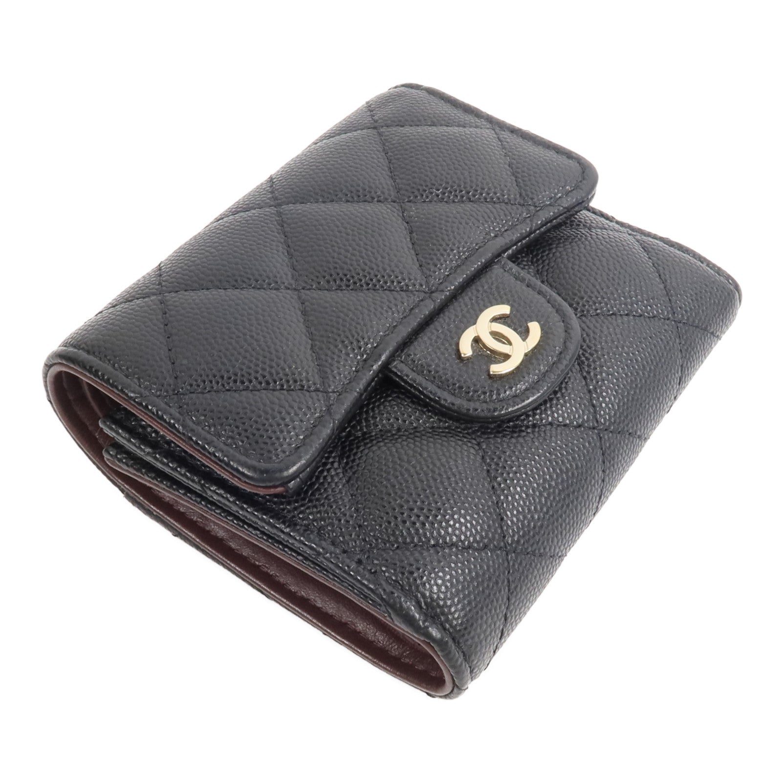 CHANEL 牛皮皮革Classic Small Flap Wallet錢包