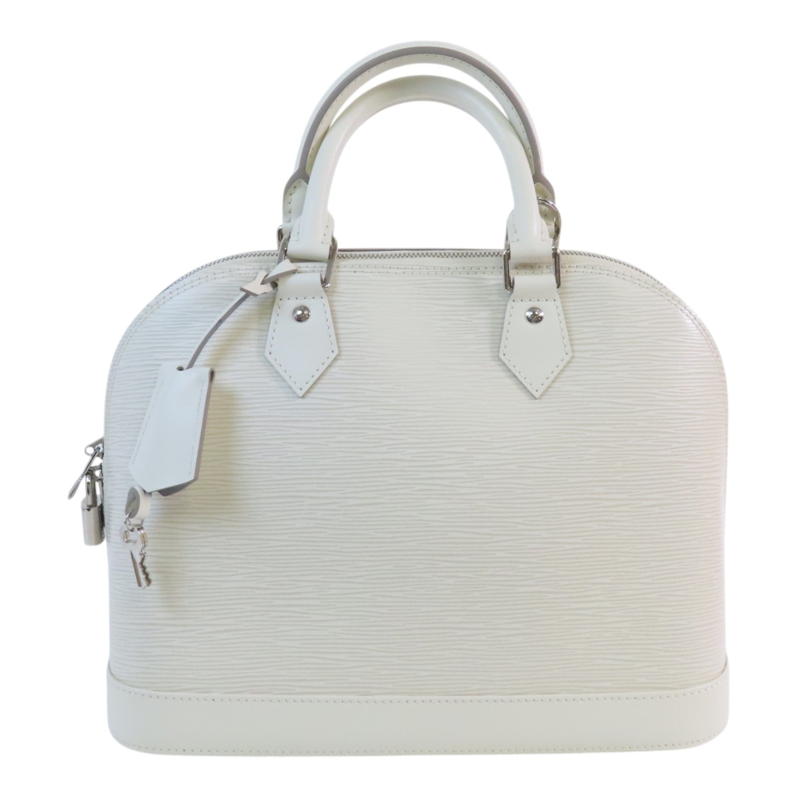 LOUIS VUITTON Epi Alma MM銀扣手挽肩背兩用袋