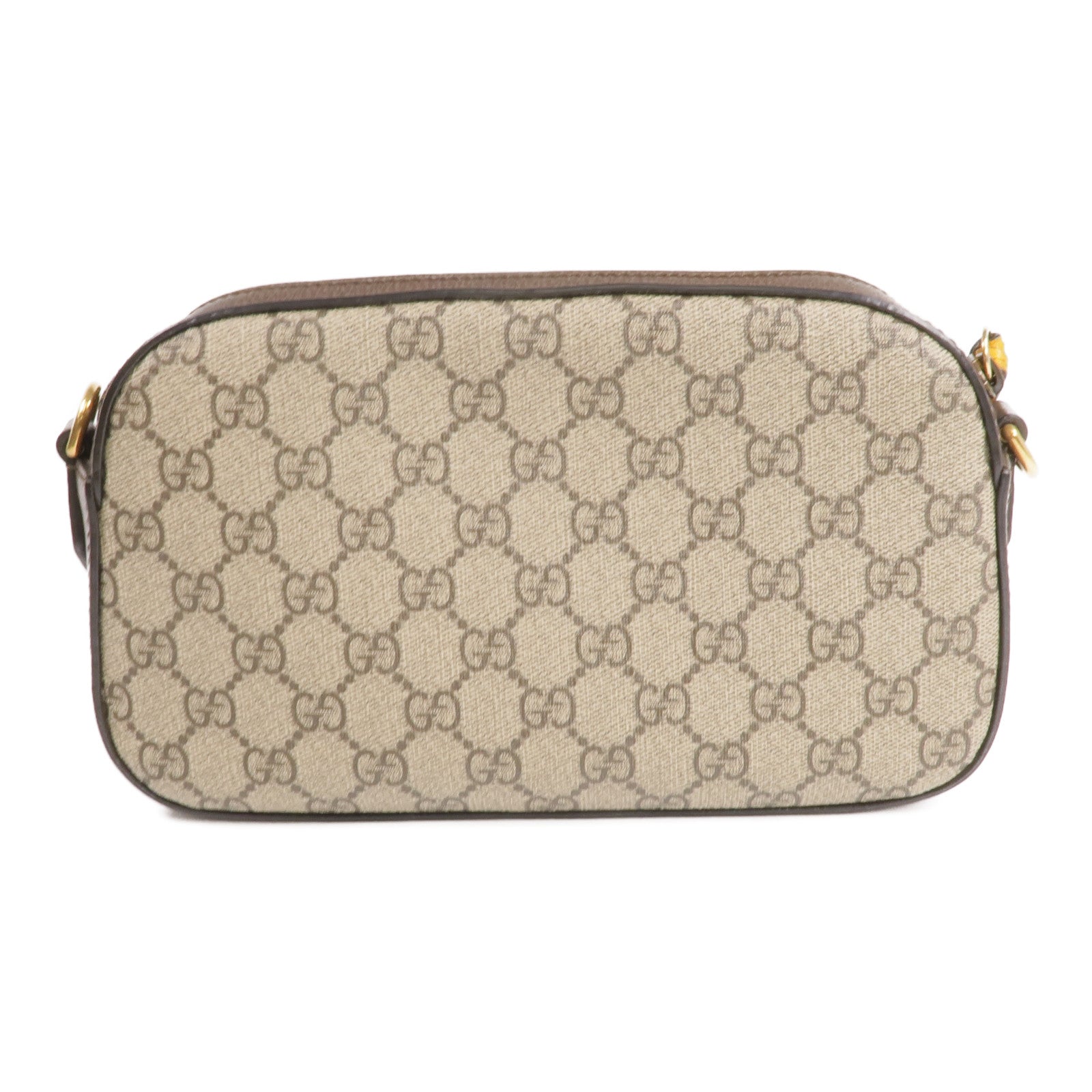 GUCCI 塗層帆布Neo Vintage GG Supreme金扣肩背袋