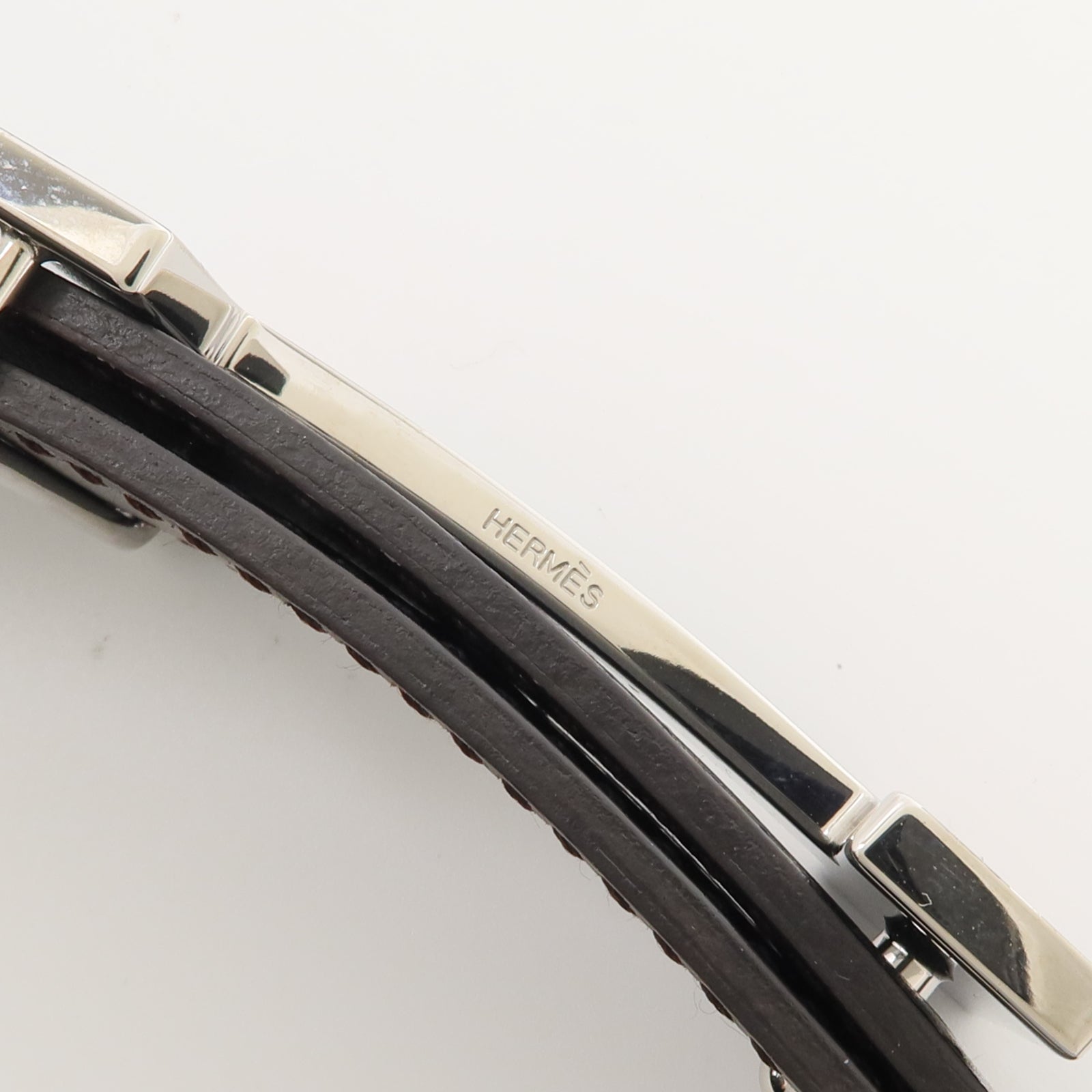 HERMES Box Calf皮革Belt皮帶Noir