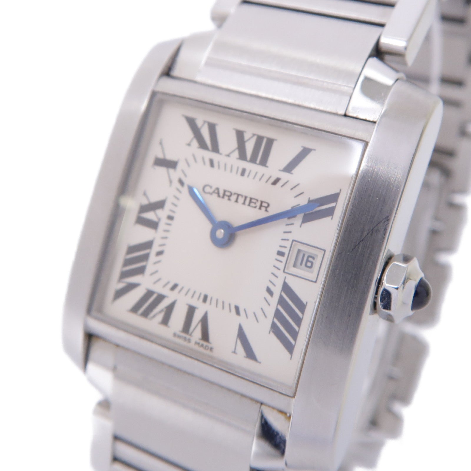 CARTIER 不鏽鋼Tank Francaise Quartz Watch手錶