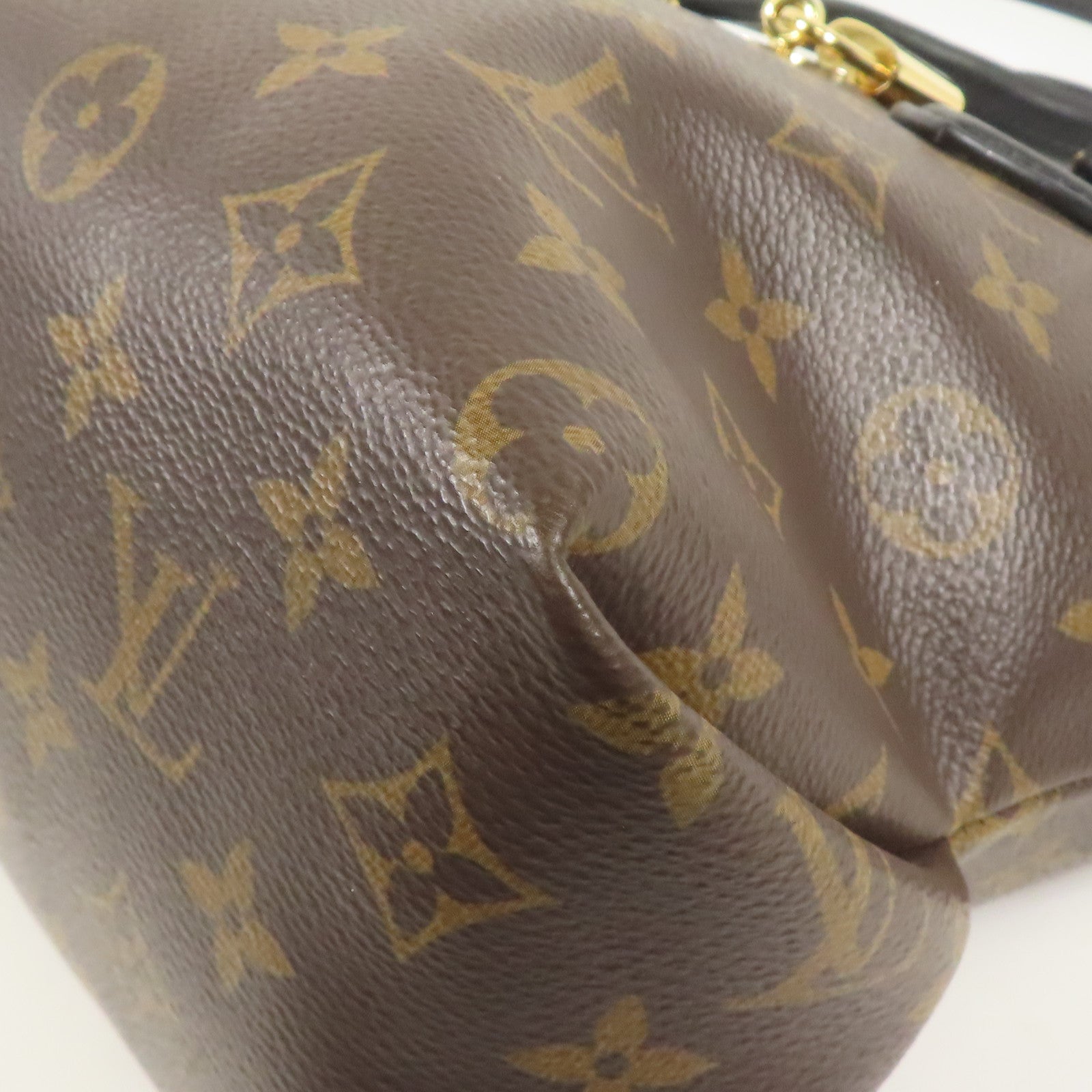 LOUIS VUITTON Monogram Flower Zip Tote金扣手挽肩背兩用袋