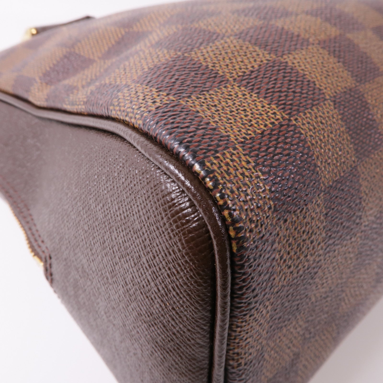 LOUIS VUITTON Damier Brera金扣手挽袋