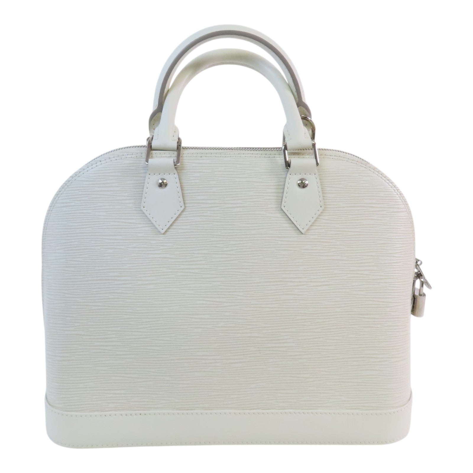 LOUIS VUITTON Epi Alma MM銀扣手挽肩背兩用袋