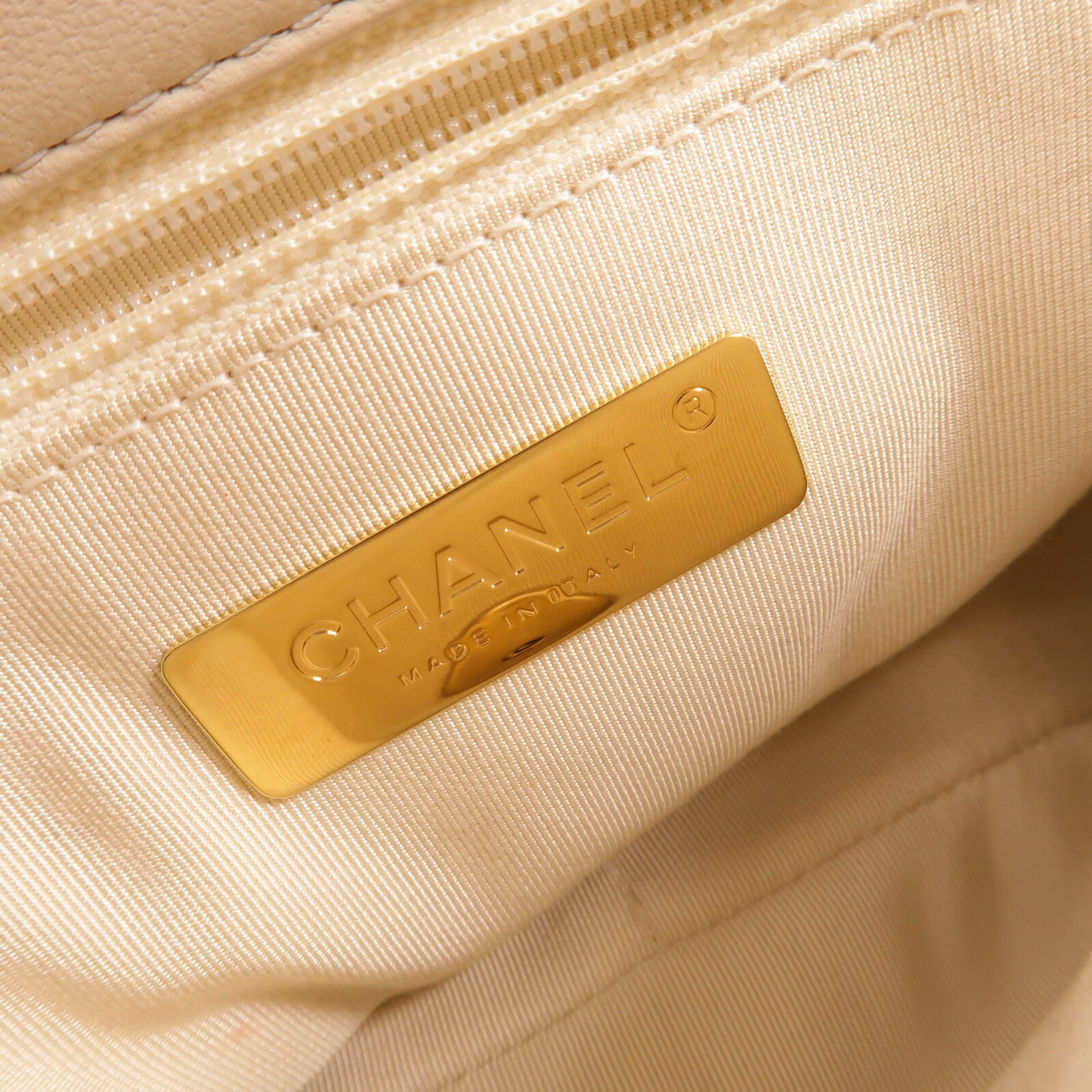 CHANEL 羊皮皮革Chanel 19 Small鏈帶肩背袋