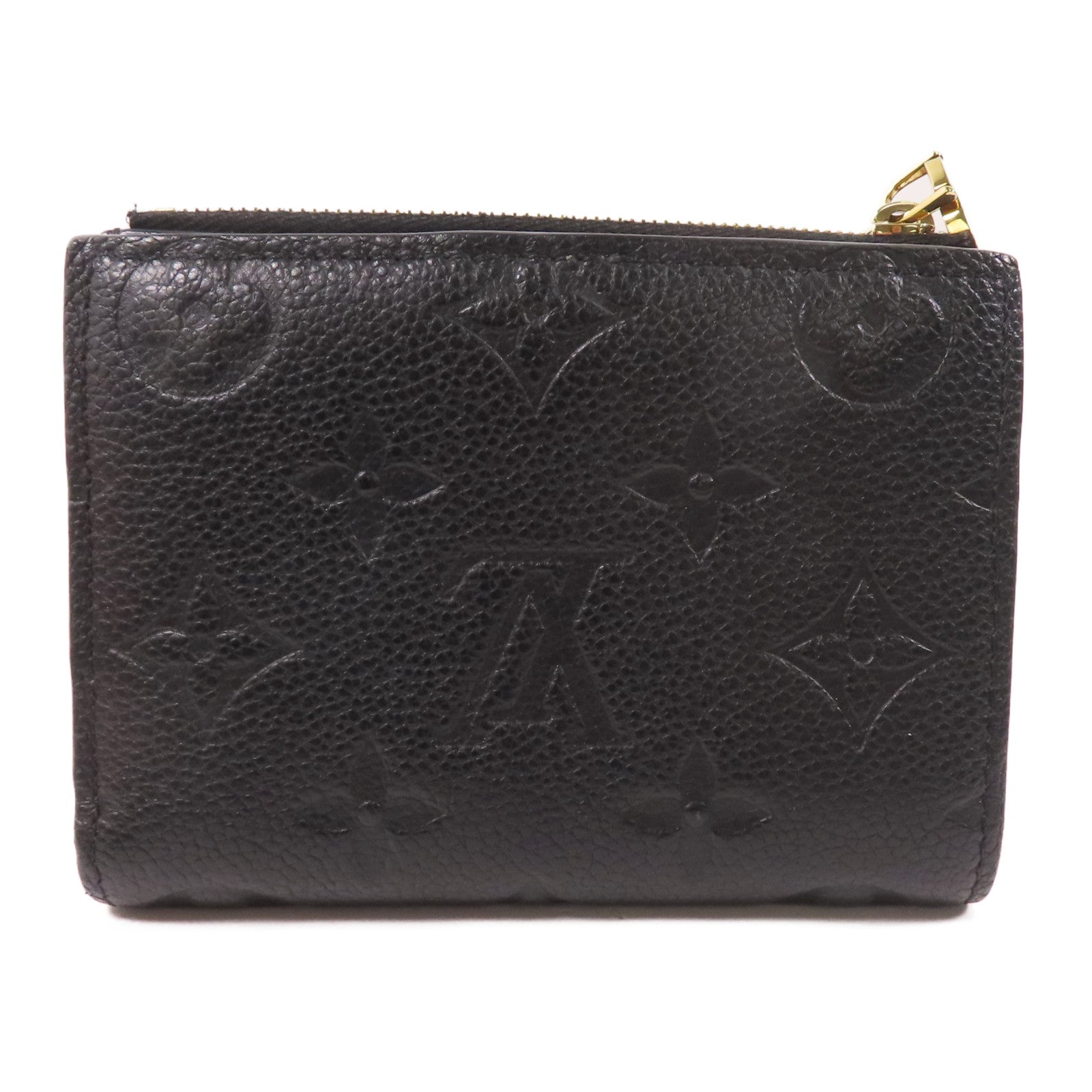 LOUIS VUITTON Monigram Empreinte Lisa金扣短錢包