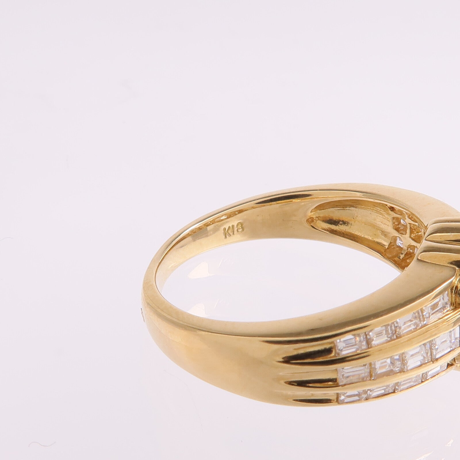 JEWELRY 18K黃金Diamond Ring鑽石戒指US#5.75