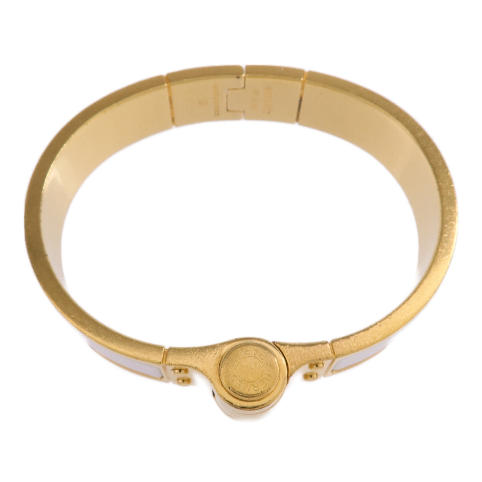 HERMES 【激減優惠】金屬/琺瑯Charniere Bracelet手鐲