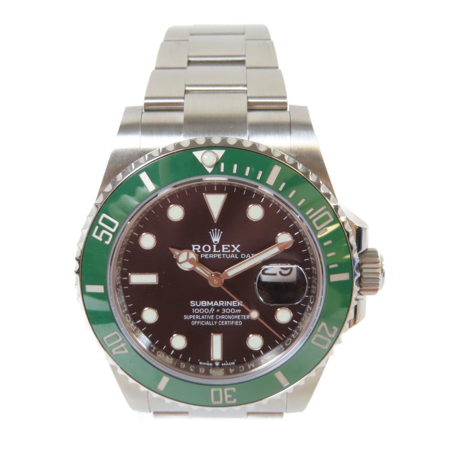 ROLEX Submariner Date不鏽鋼手錶自動機芯黑色