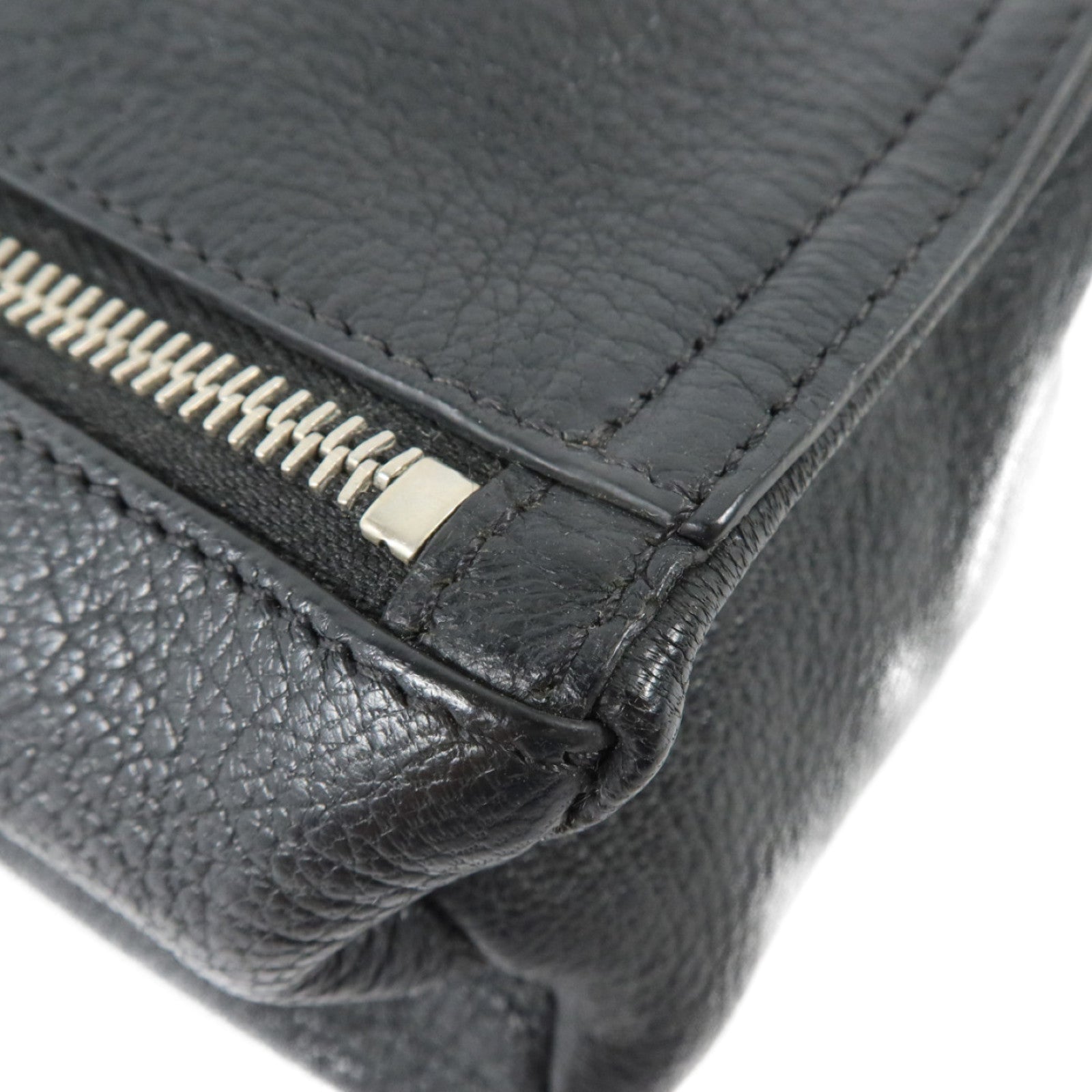 GIVENCHY 牛皮皮革Pandora Wristlet Pouch銀扣手拿包