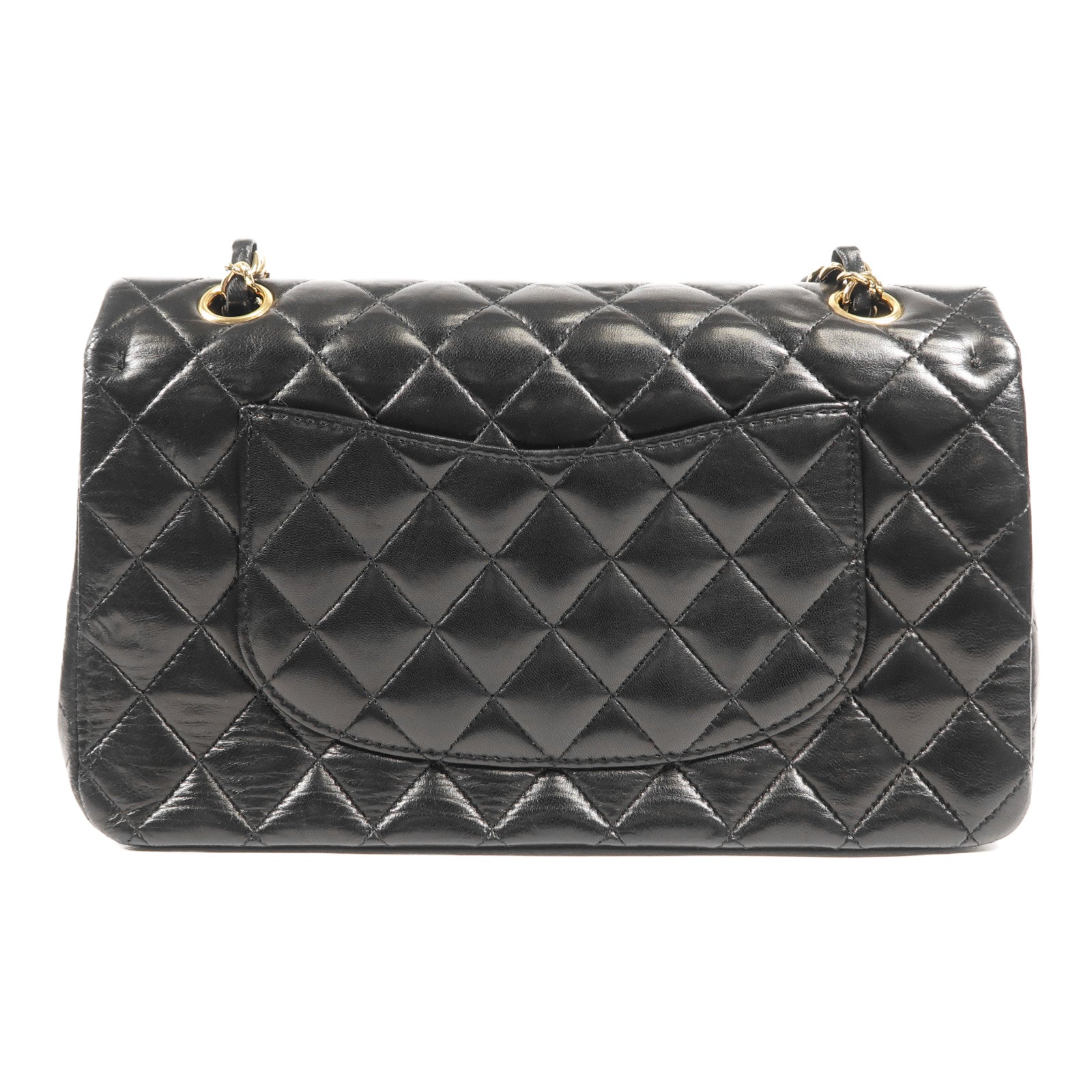 CHANEL 羊皮皮革Classic 25金扣鏈帶肩背袋