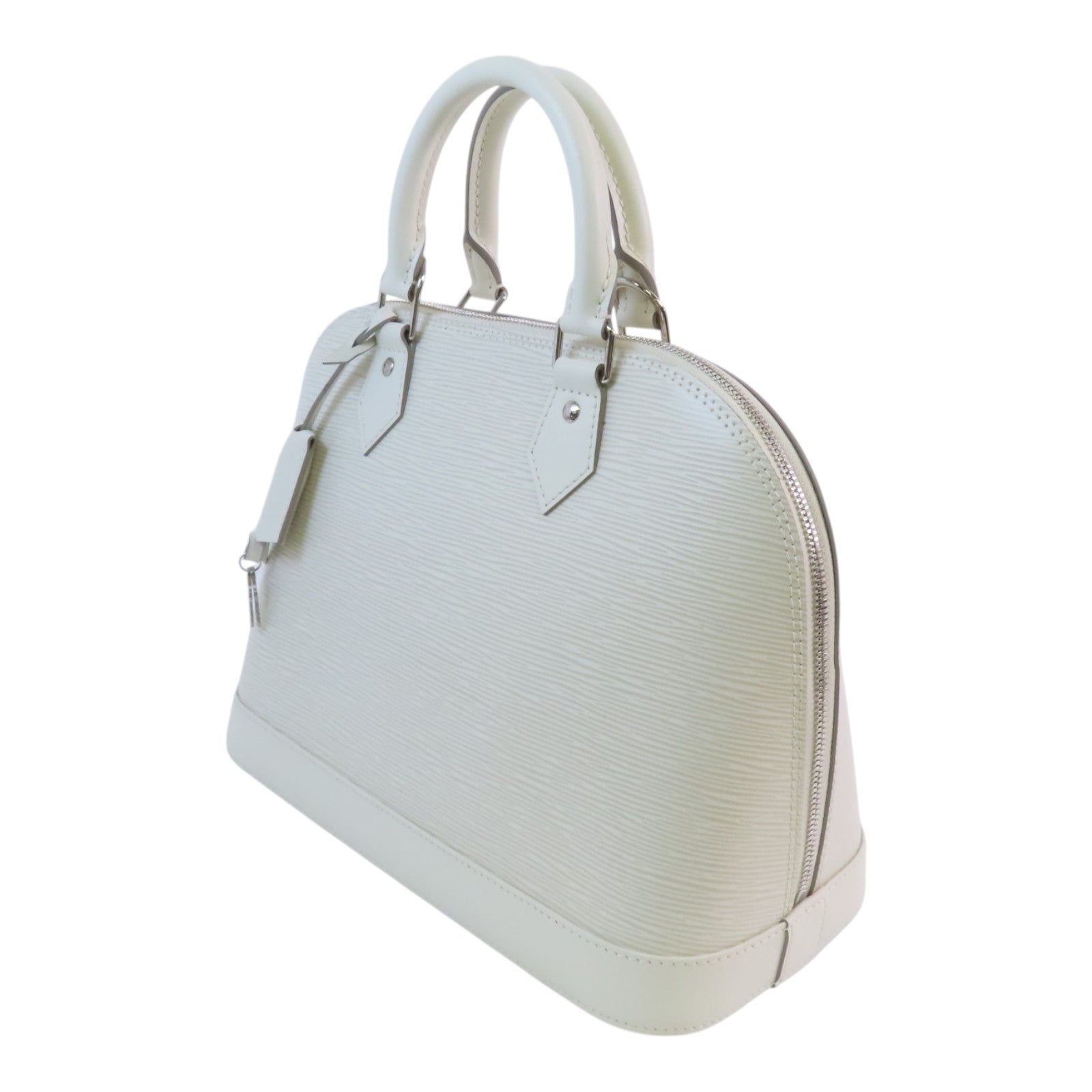 LOUIS VUITTON Epi Alma MM銀扣手挽肩背兩用袋