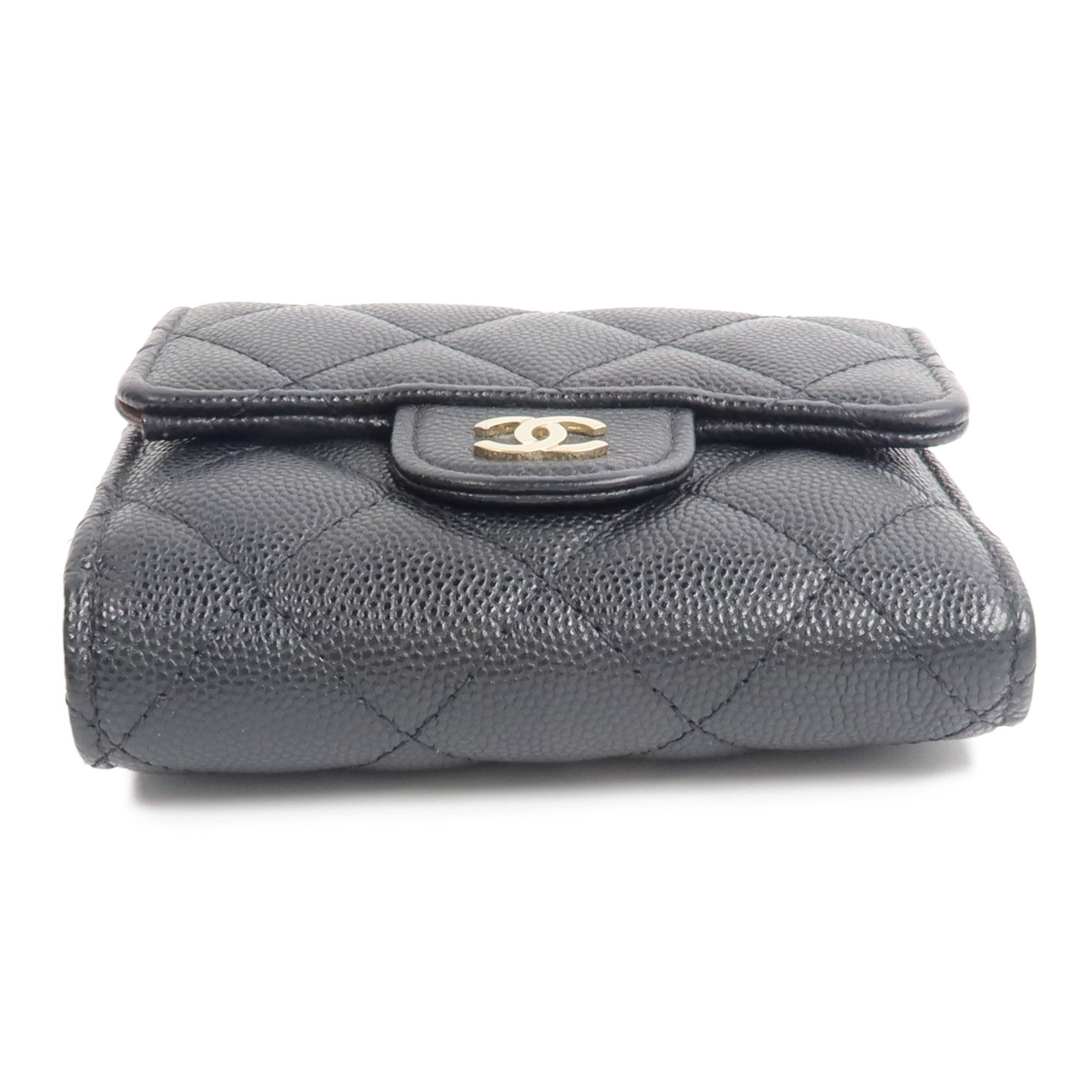 CHANEL 牛皮皮革Classic Small Flap Wallet錢包
