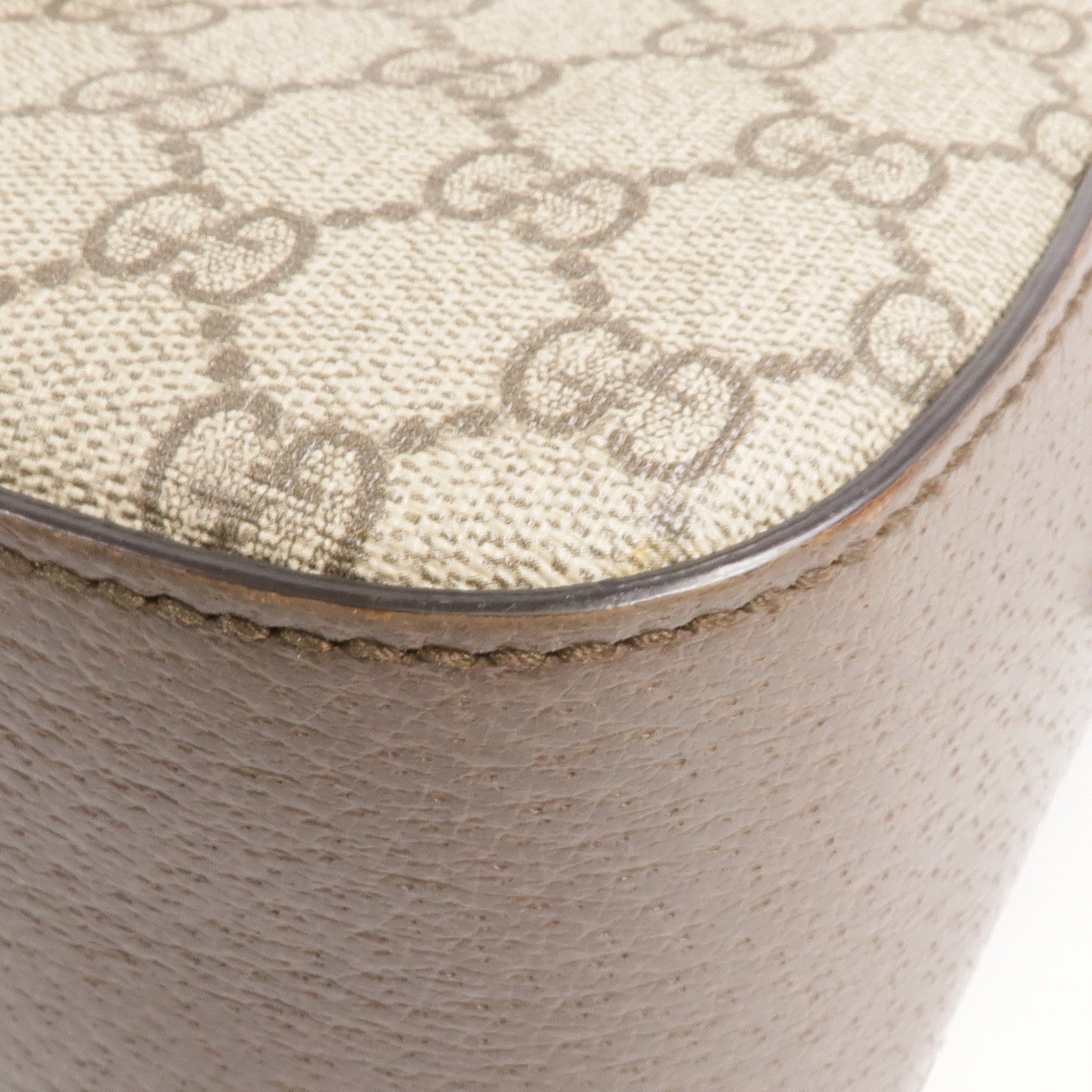 GUCCI 塗層帆布Neo Vintage GG Supreme金扣肩背袋