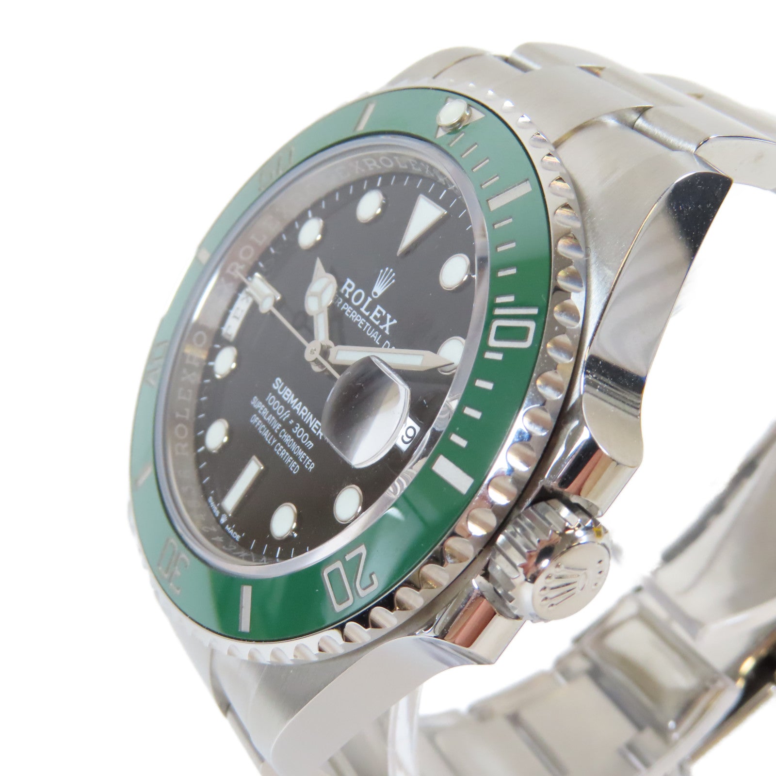ROLEX Submariner Date不鏽鋼手錶自動機芯黑色