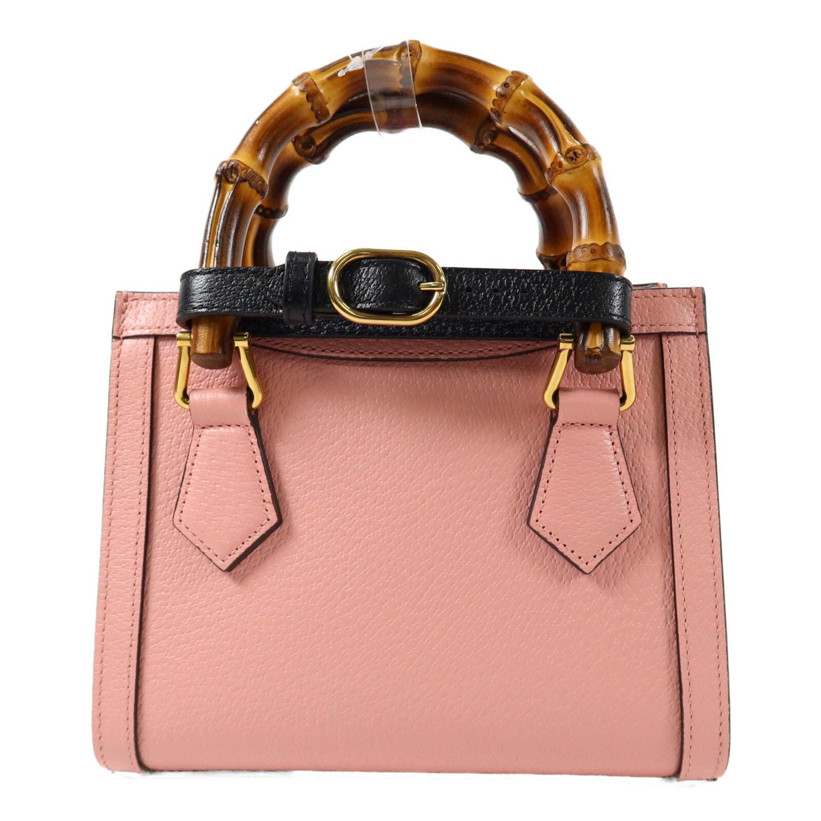 GUCCI 牛皮皮革/Bamboo Diana Small Tote手挽肩背兩用袋