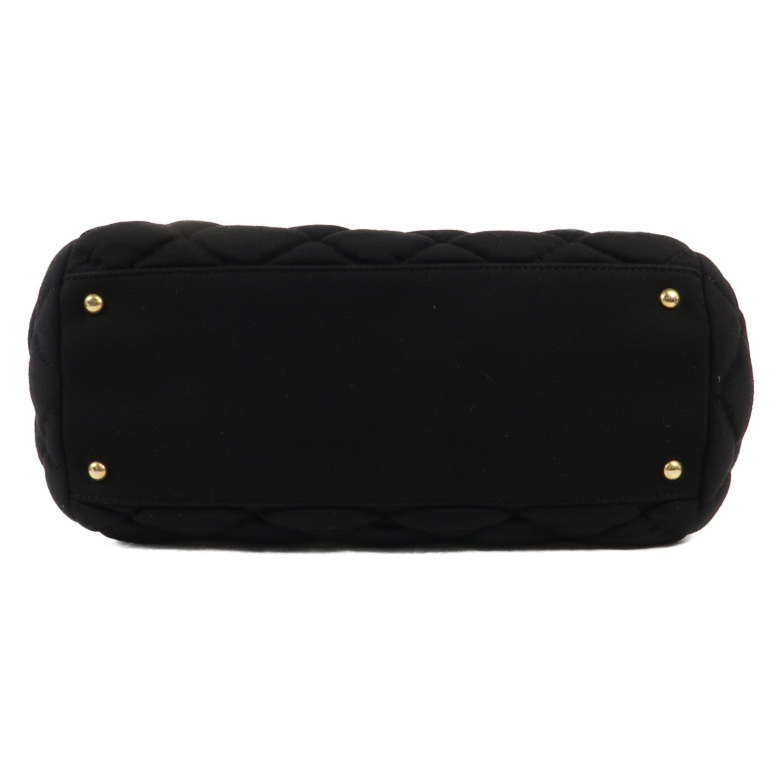 CHANEL 帆布Shoulder Bag金扣肩背袋