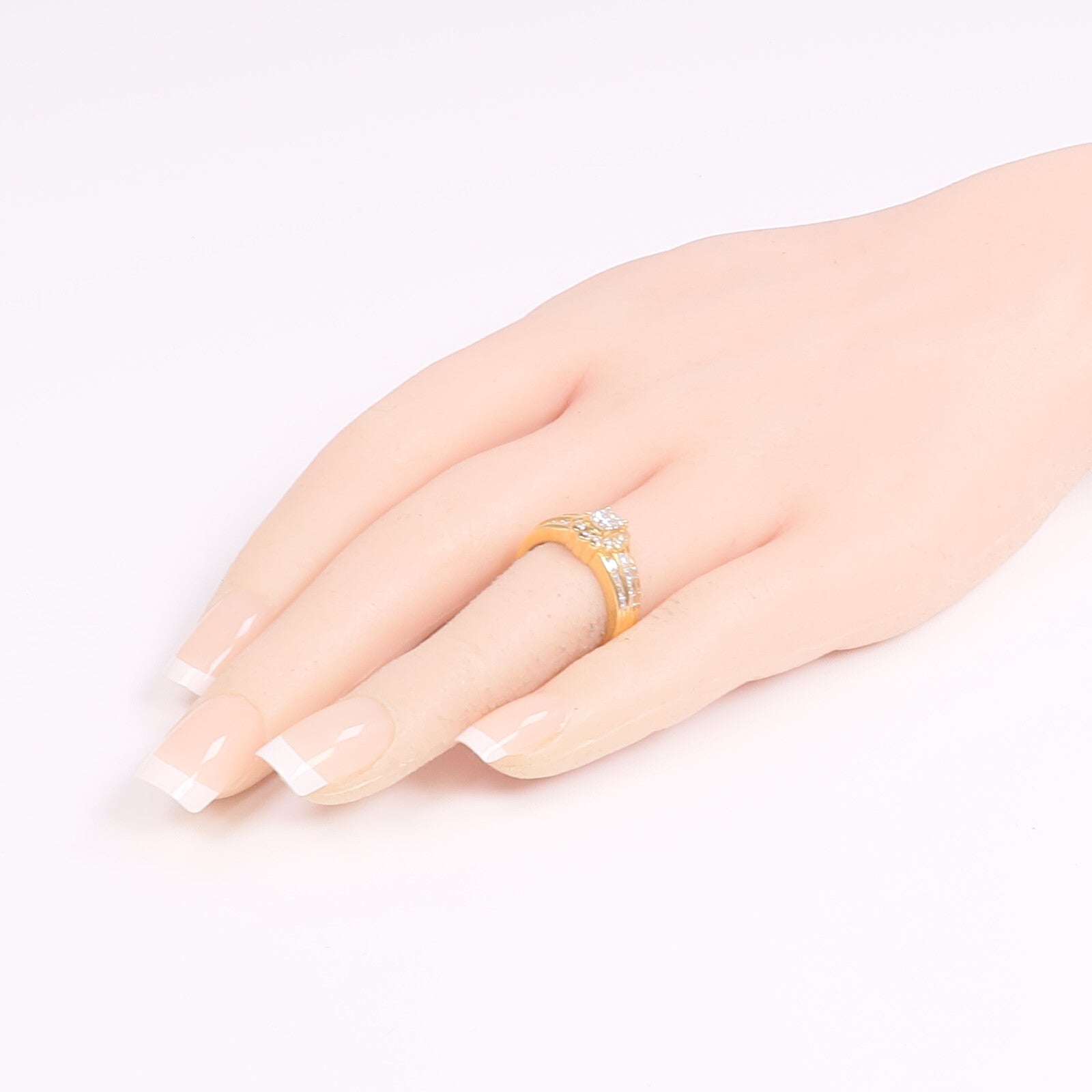 JEWELRY 18K黃金Diamond Ring鑽石戒指US#5.75